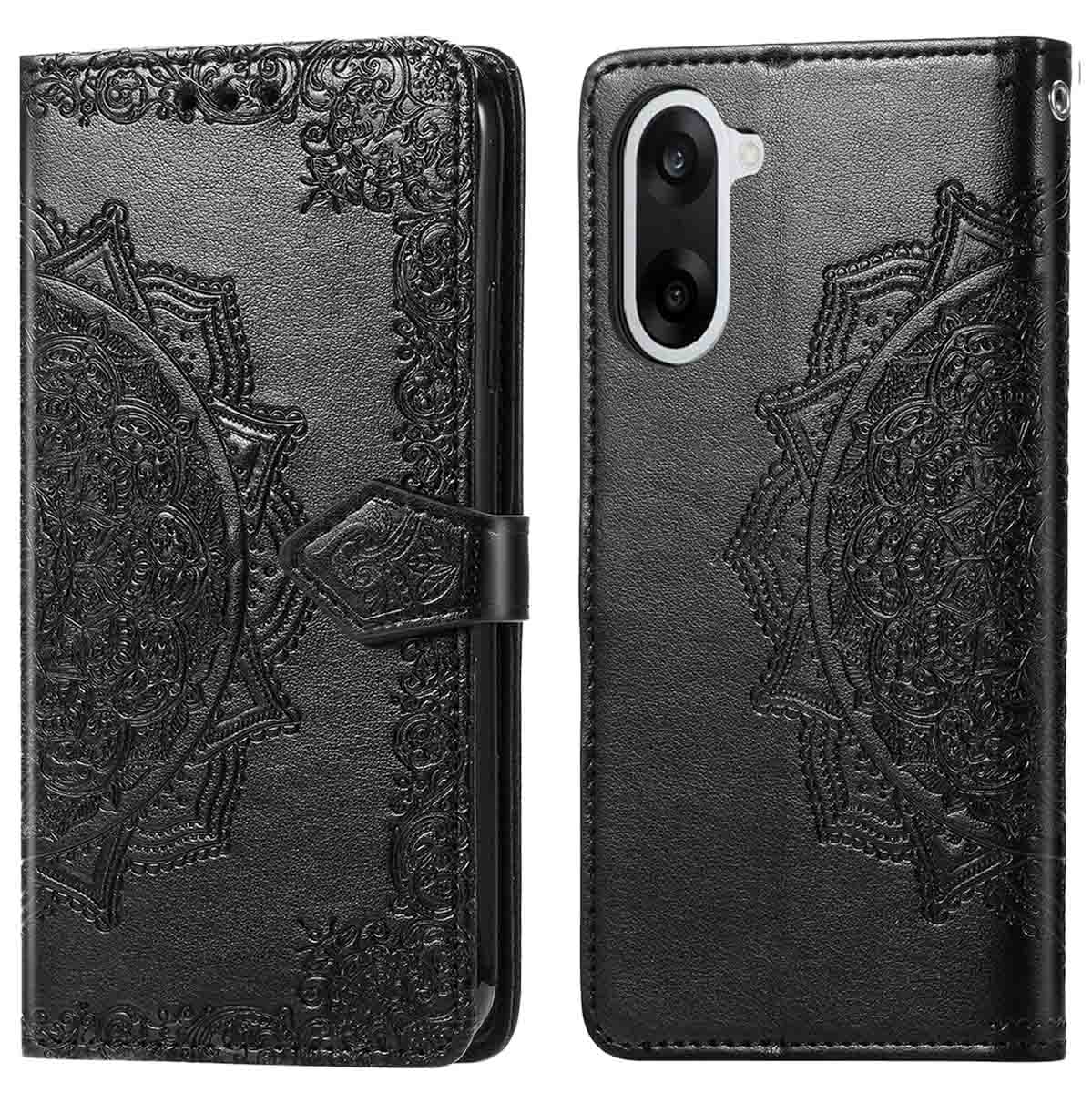 imoshion Mandala Klapphülle für das OnePlus Nord CE5 - Schwarz