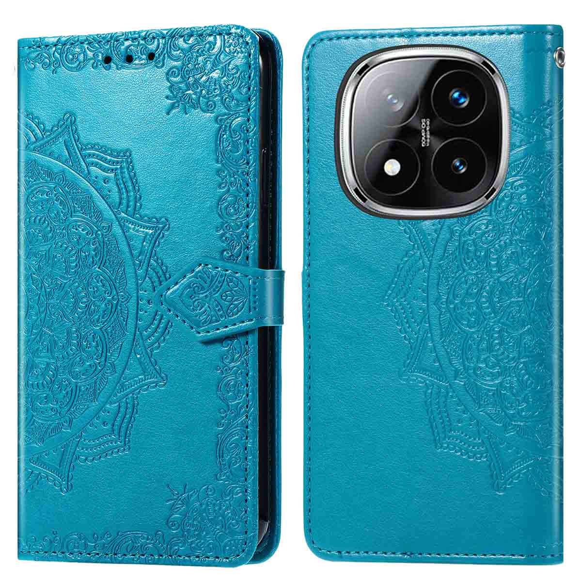 imoshion Mandala Klapphülle für das Xiaomi Poco X7 - Türkis