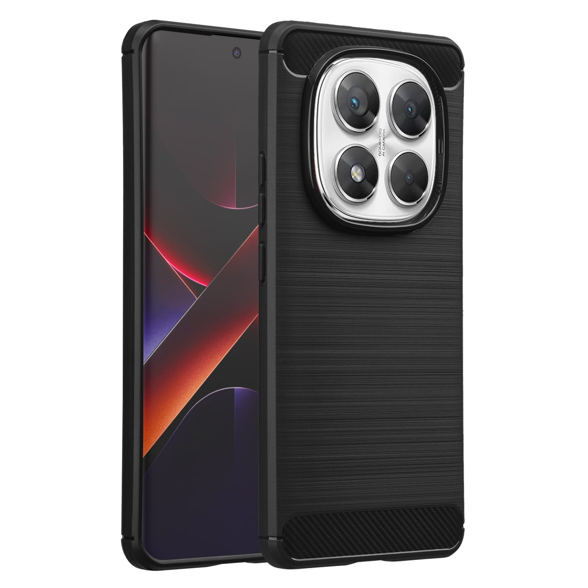 imoshion Brushed Back Cover für das Xiaomi Poco X7 - Schwarz