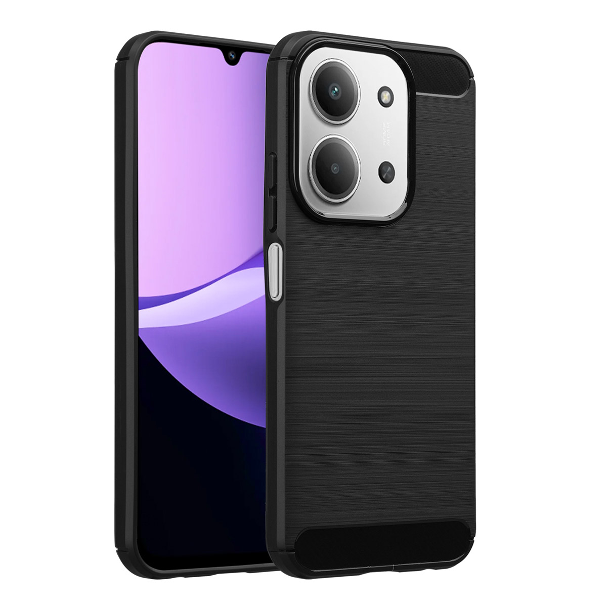 imoshion Brushed Back Cover für das Xiaomi Redmi 15C (5G) - Schwarz