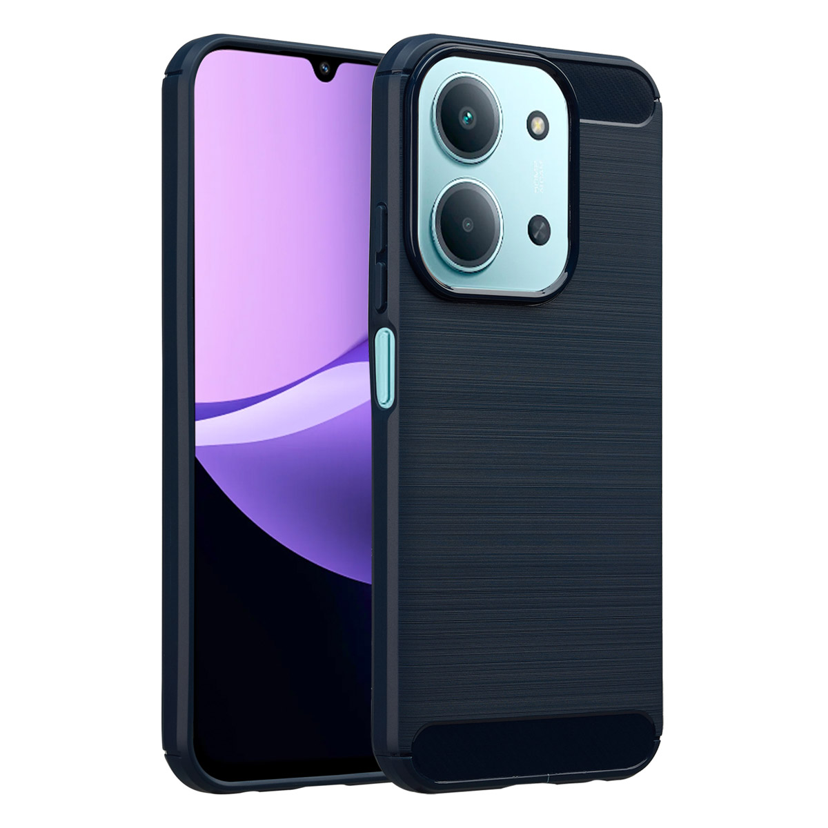 imoshion Brushed Back Cover für das Xiaomi Redmi 15C (5G) - Dunkelblau