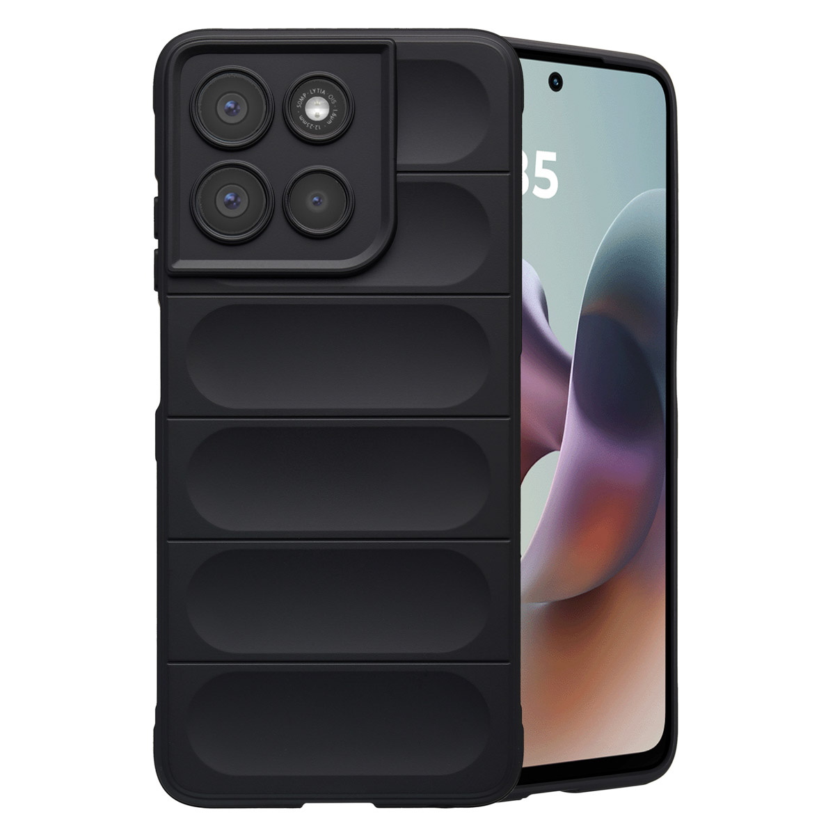 imoshion EasyGrip Backcover für das Motorola Moto G56 - Schwarz