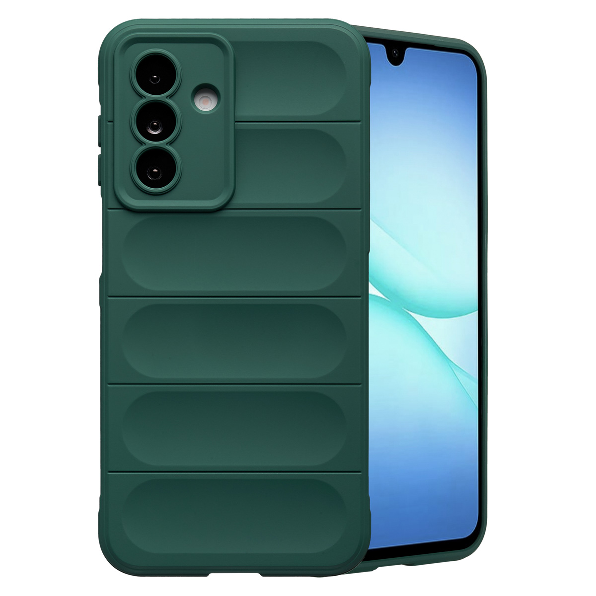 imoshion EasyGrip Backcover für das Samsung Galaxy A17 (5G) / (4G) - Dunkelgrün