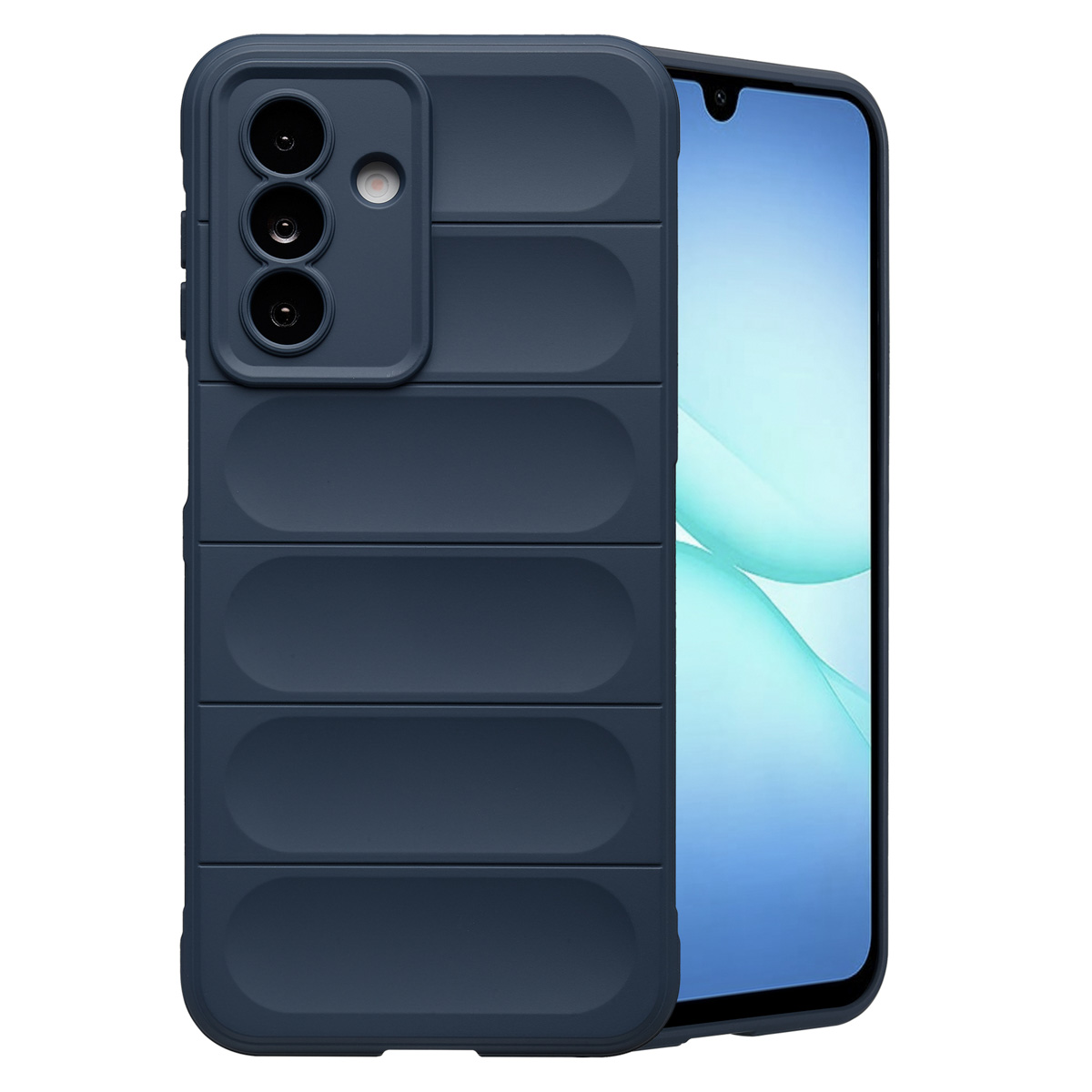 imoshion EasyGrip Backcover für das Samsung Galaxy A17 (5G) / (4G) - Dunkelblau