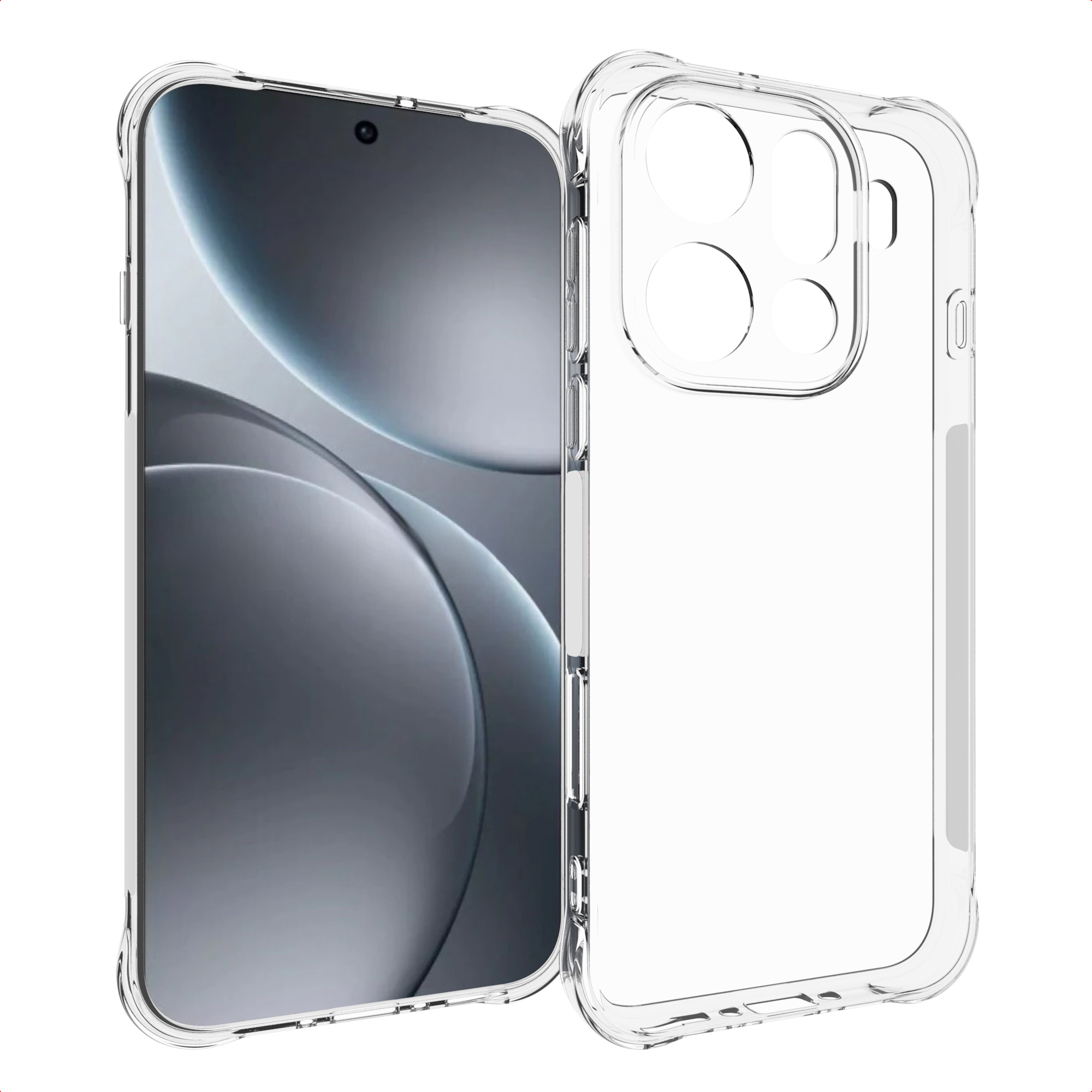 imoshion Shockproof Case für das Oppo Find X9 Pro - Transparent