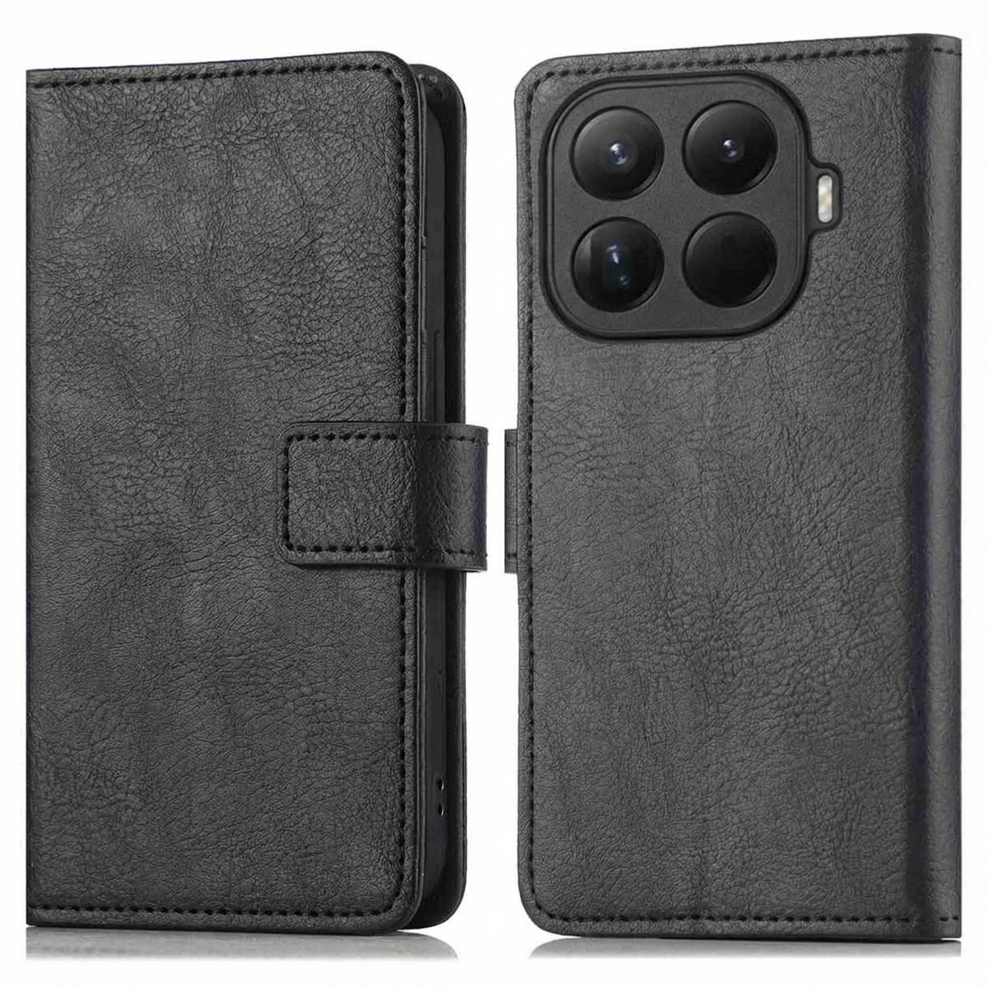 imoshion Luxuriöse Klapphülle für das Xiaomi 15T Pro - Schwarz