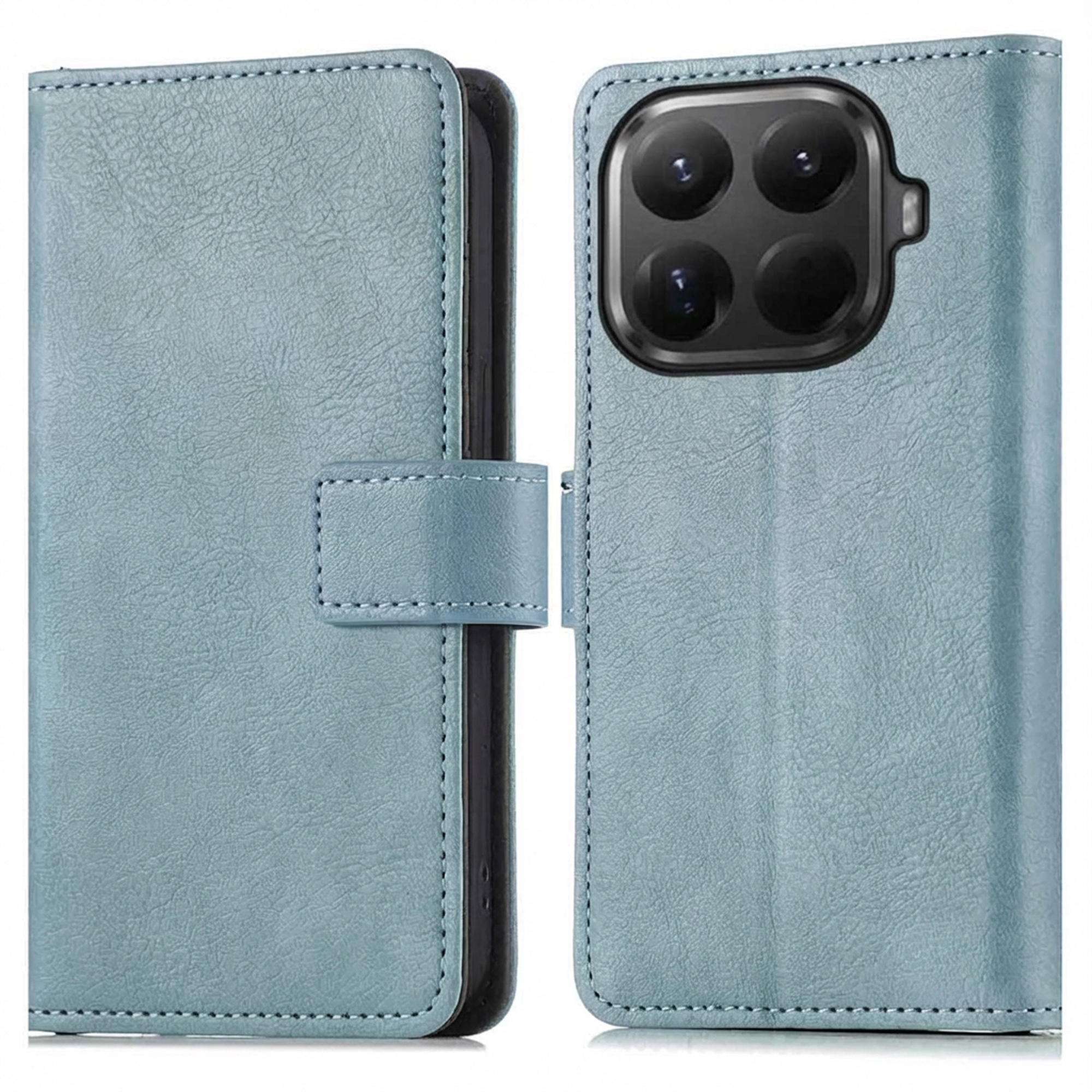 imoshion Luxuriöse Klapphülle für das Xiaomi 15T Pro - Hellblau