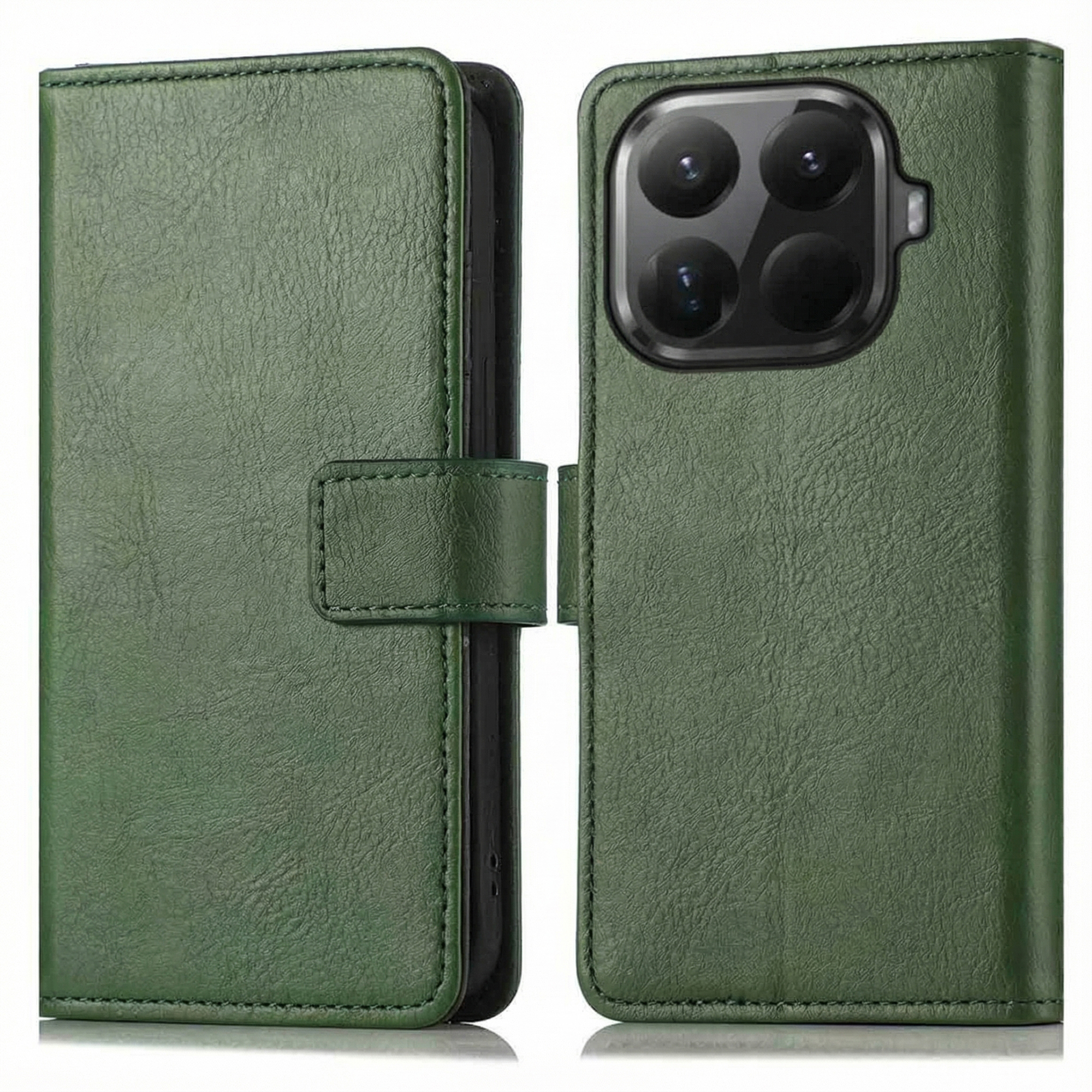 imoshion Luxuriöse Klapphülle für das Xiaomi 15T Pro - Grün