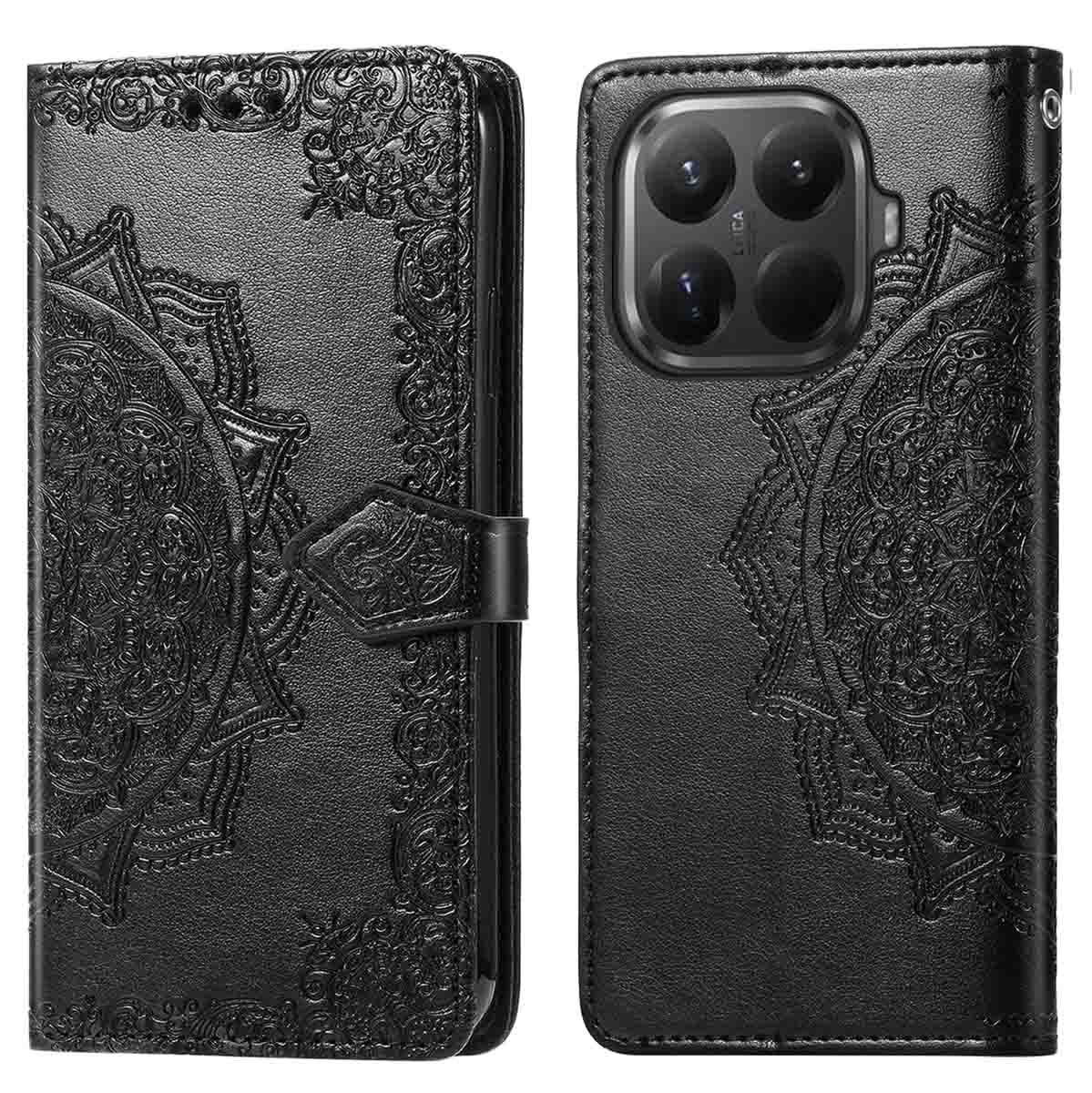 imoshion Mandala Klapphülle für das Xiaomi 15T Pro - Schwarz