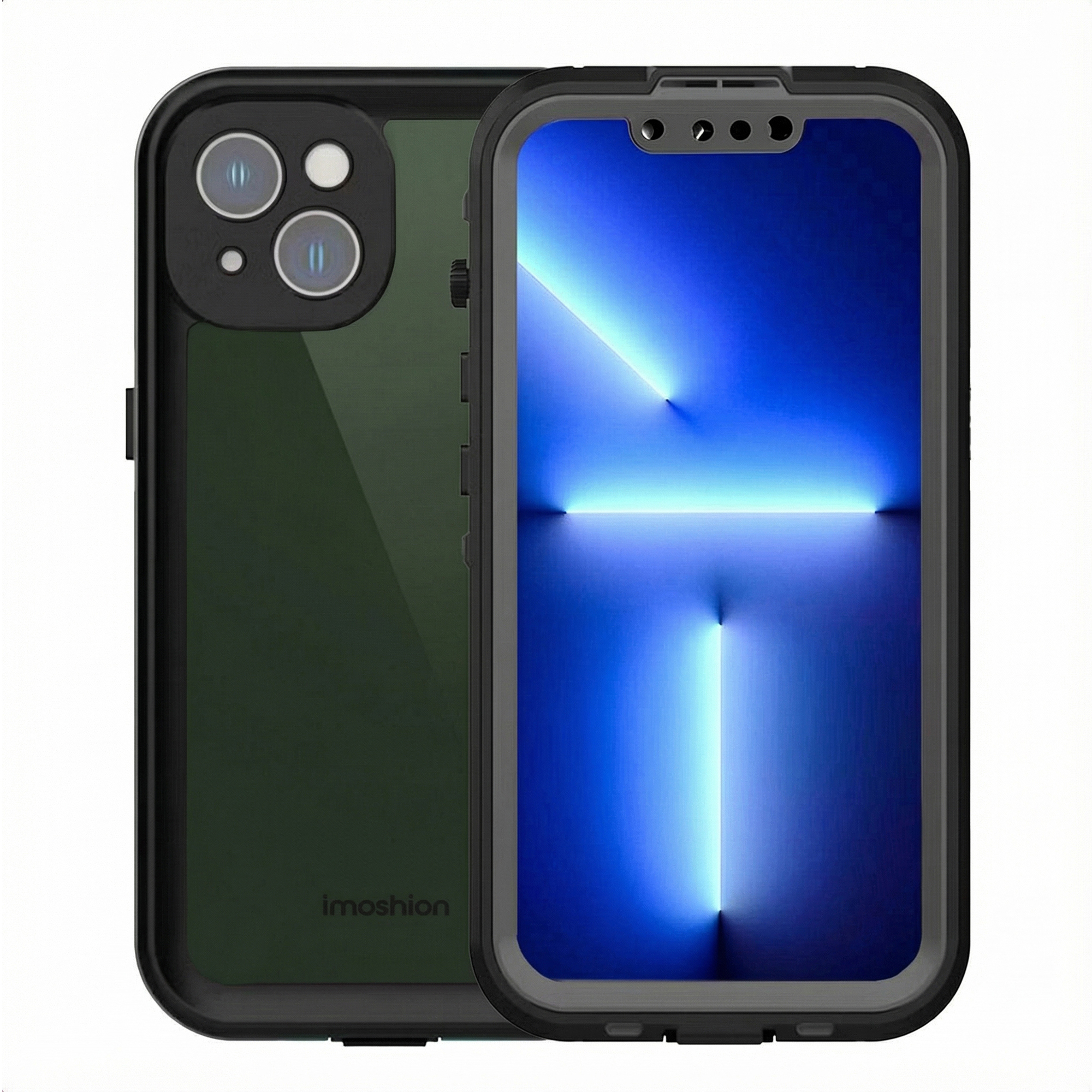imoshion Wasserdichte 360 Hülle für das Apple iPhone 14 - Schwarz