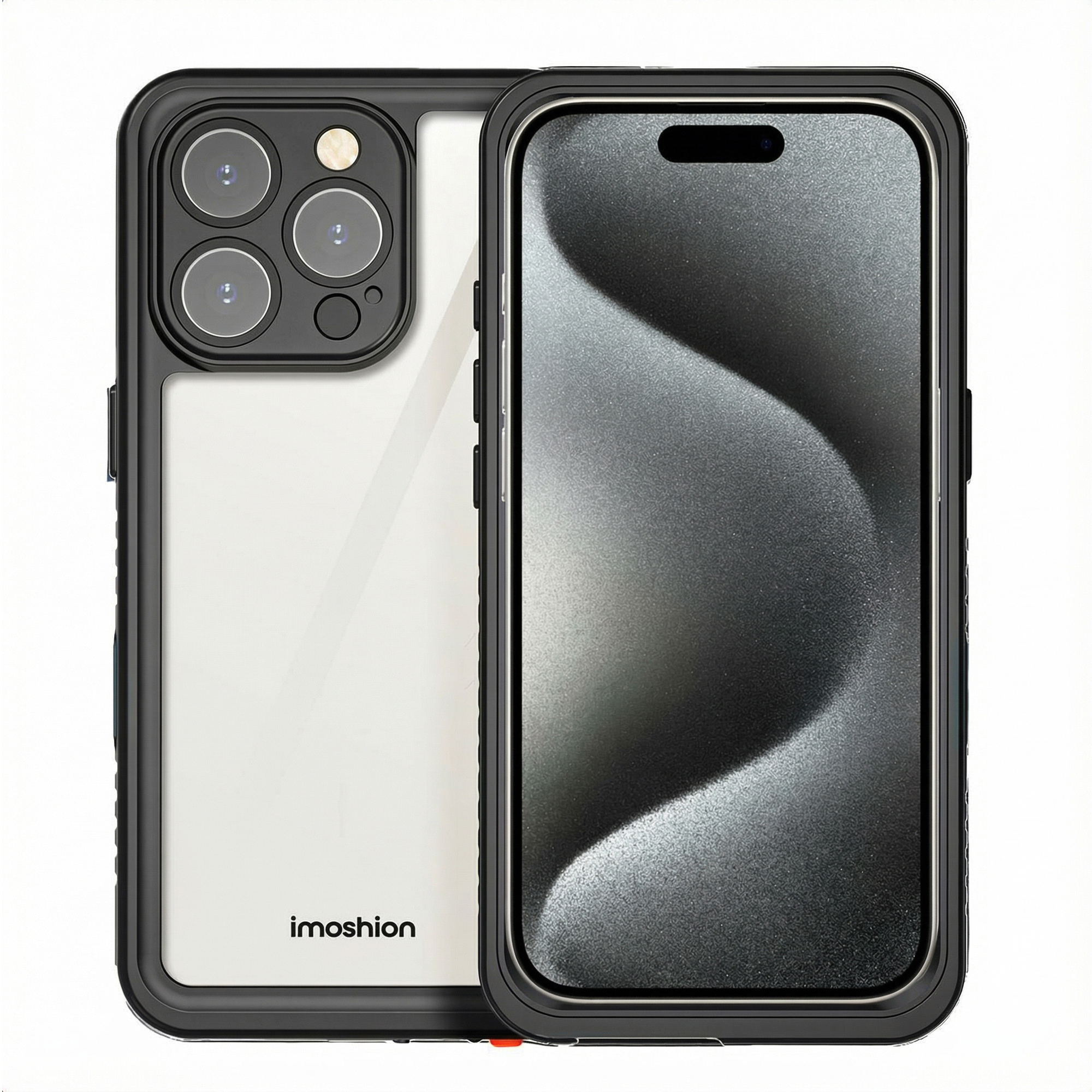 imoshion Wasserdichte 360 Hülle für das Apple iPhone 16 Pro - Schwarz
