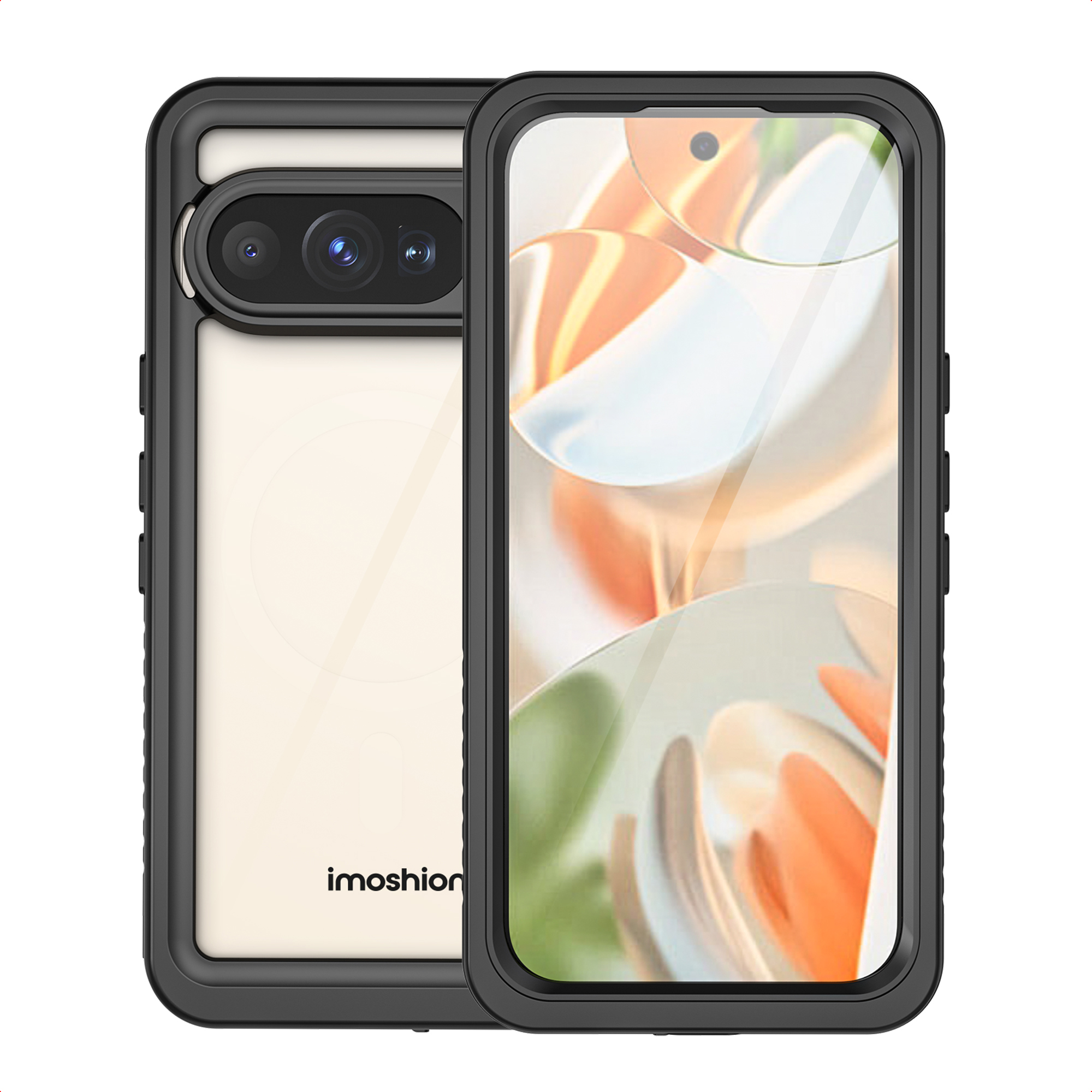 imoshion Wasserdichte 360 Hülle für das Google Pixel 10 Pro - Schwarz