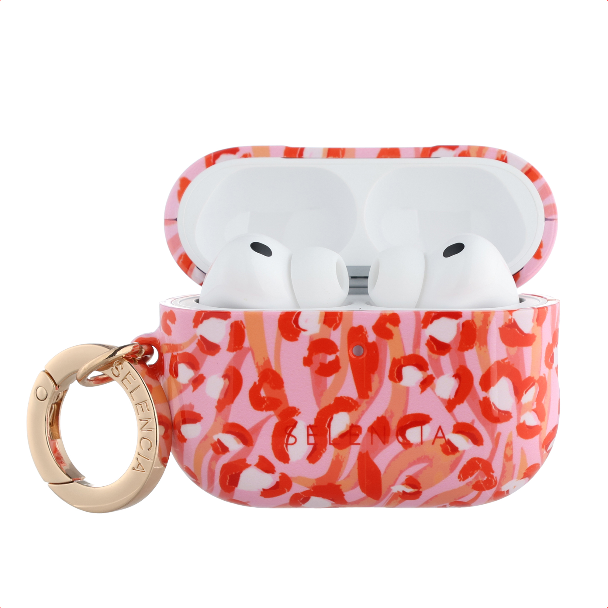 Selencia Vivid Case für das Apple Airpods Pro 3 - Wild Spots Lipstick