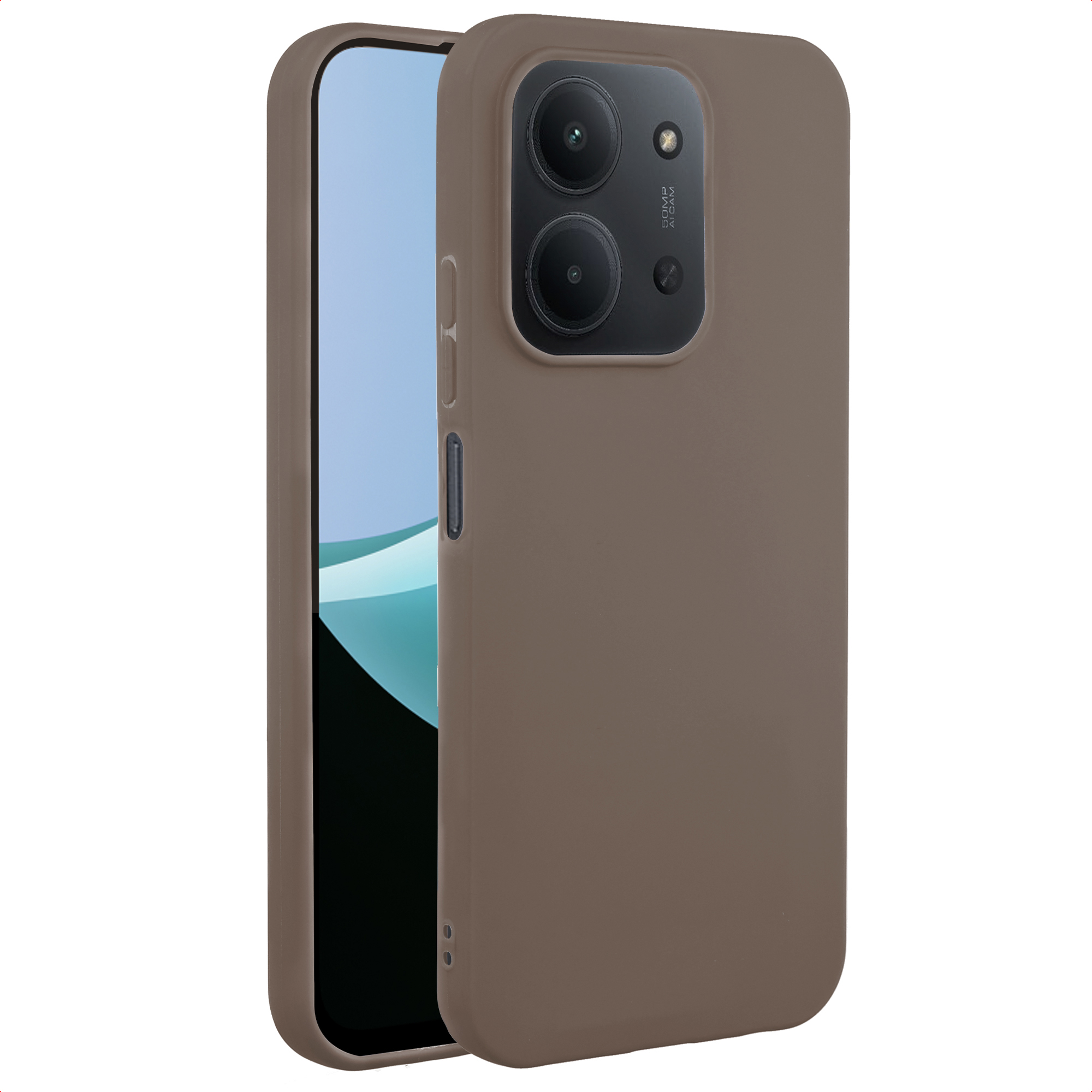 imoshion TPU Color Cover für das Xiaomi Redmi 15C (5G) - Braun