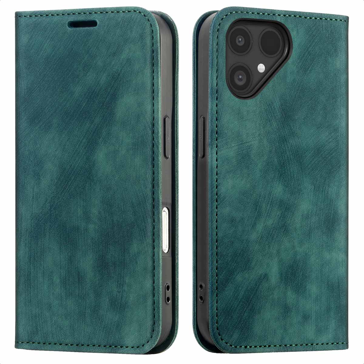 imoshion Slim Klapphülle für das Fairphone 6 / 6+ - Dunkelgrün
