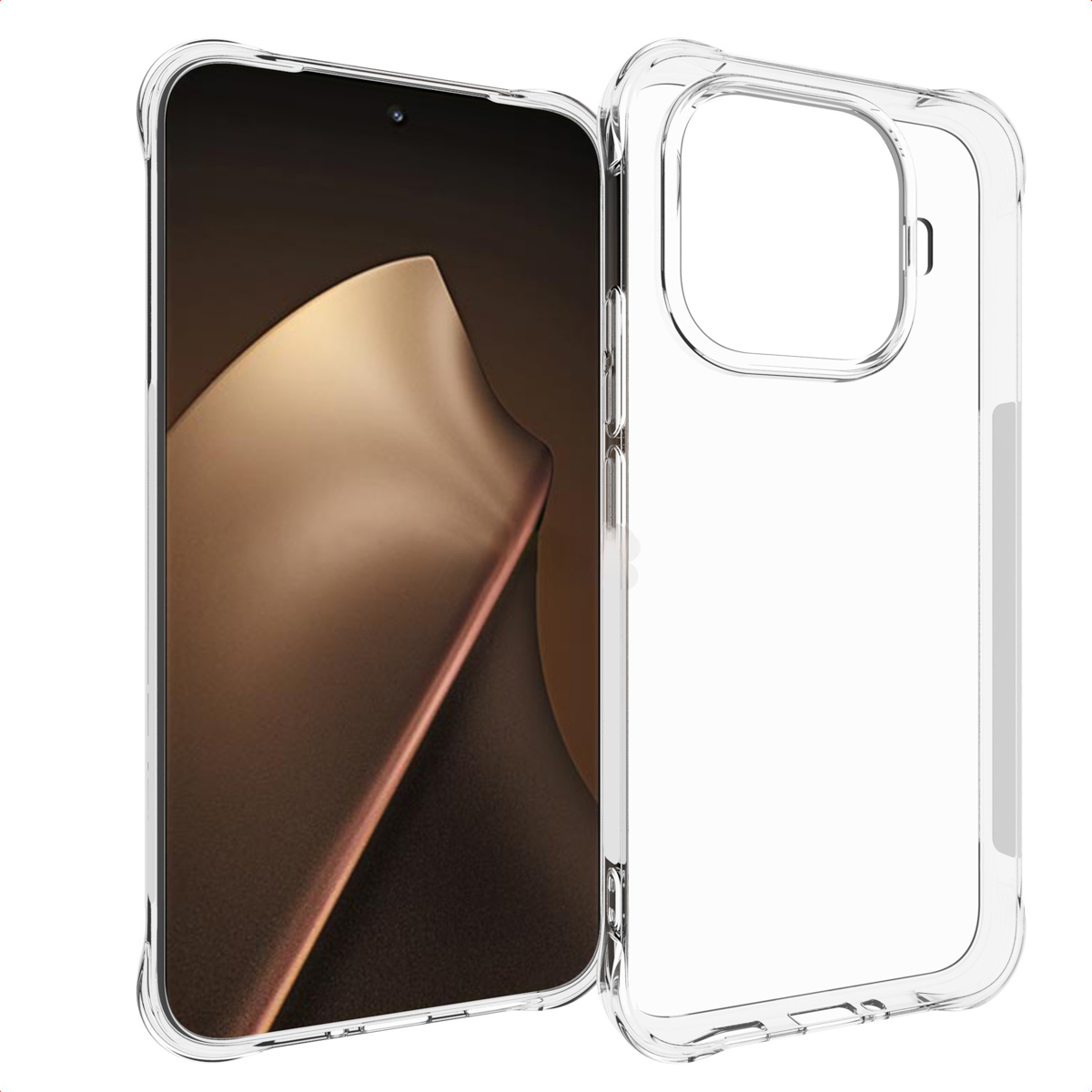 Accezz Clear TPU Backcover für das Xiaomi 15T Pro - Transparent