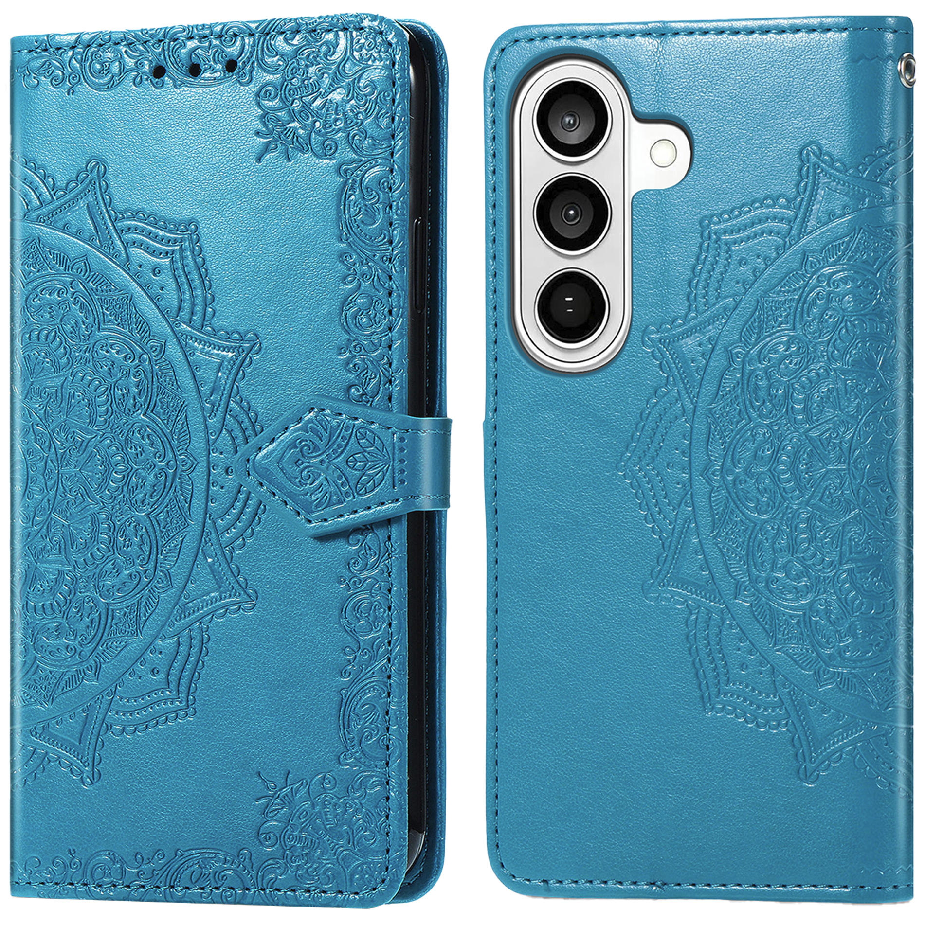 imoshion Mandala Klapphülle für das Samsung Galaxy S26 - Türkis