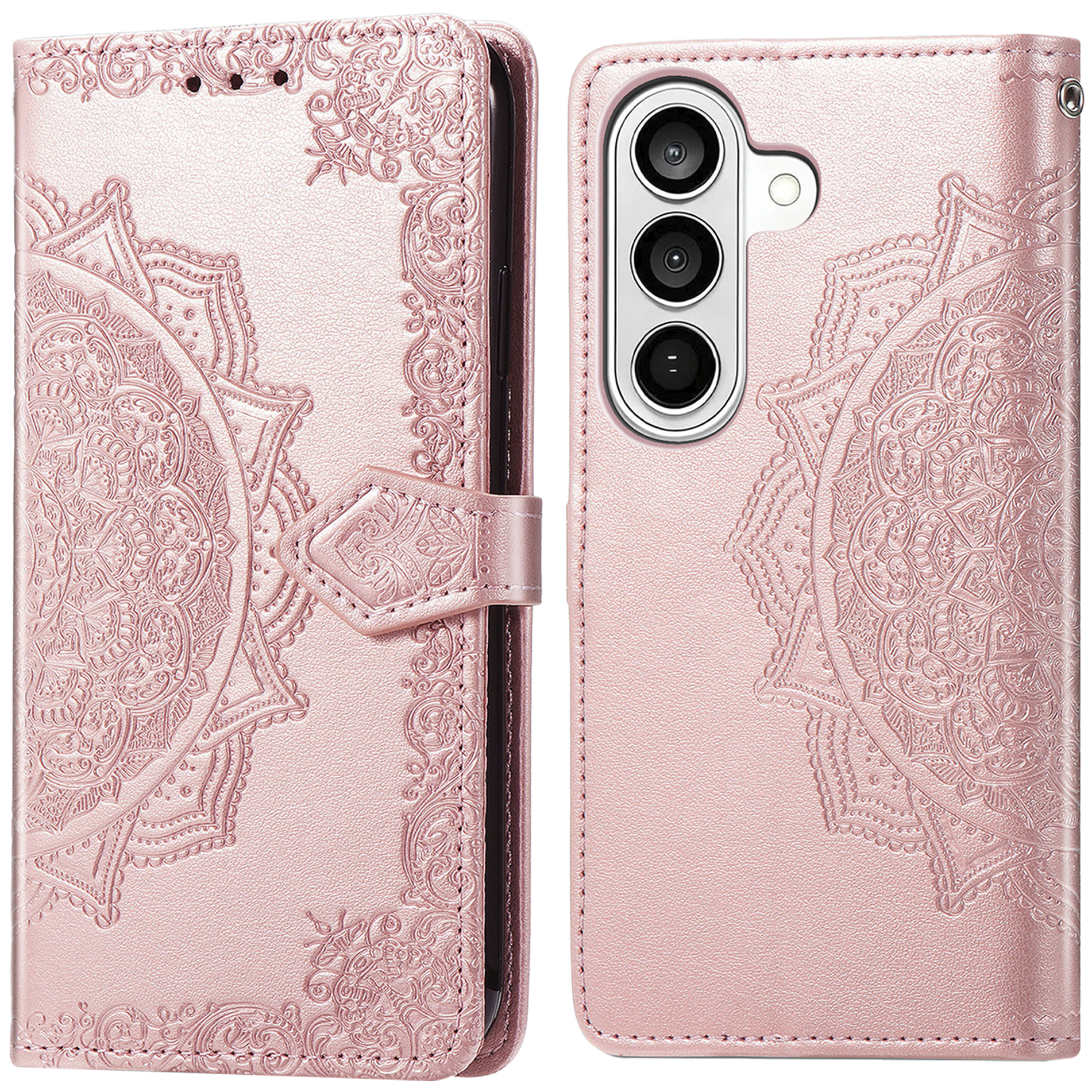 imoshion Mandala Klapphülle für das Samsung Galaxy S26 - Rose Gold