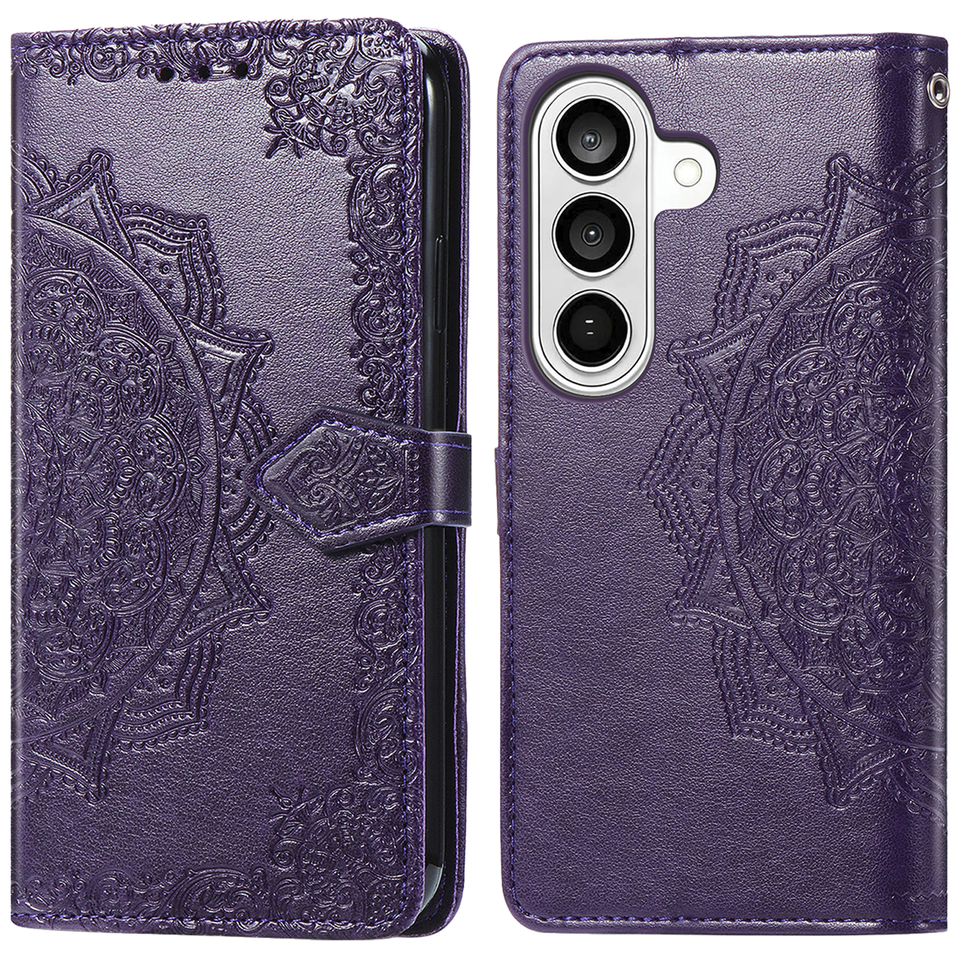 imoshion Mandala Klapphülle für das Samsung Galaxy S26 - Violett