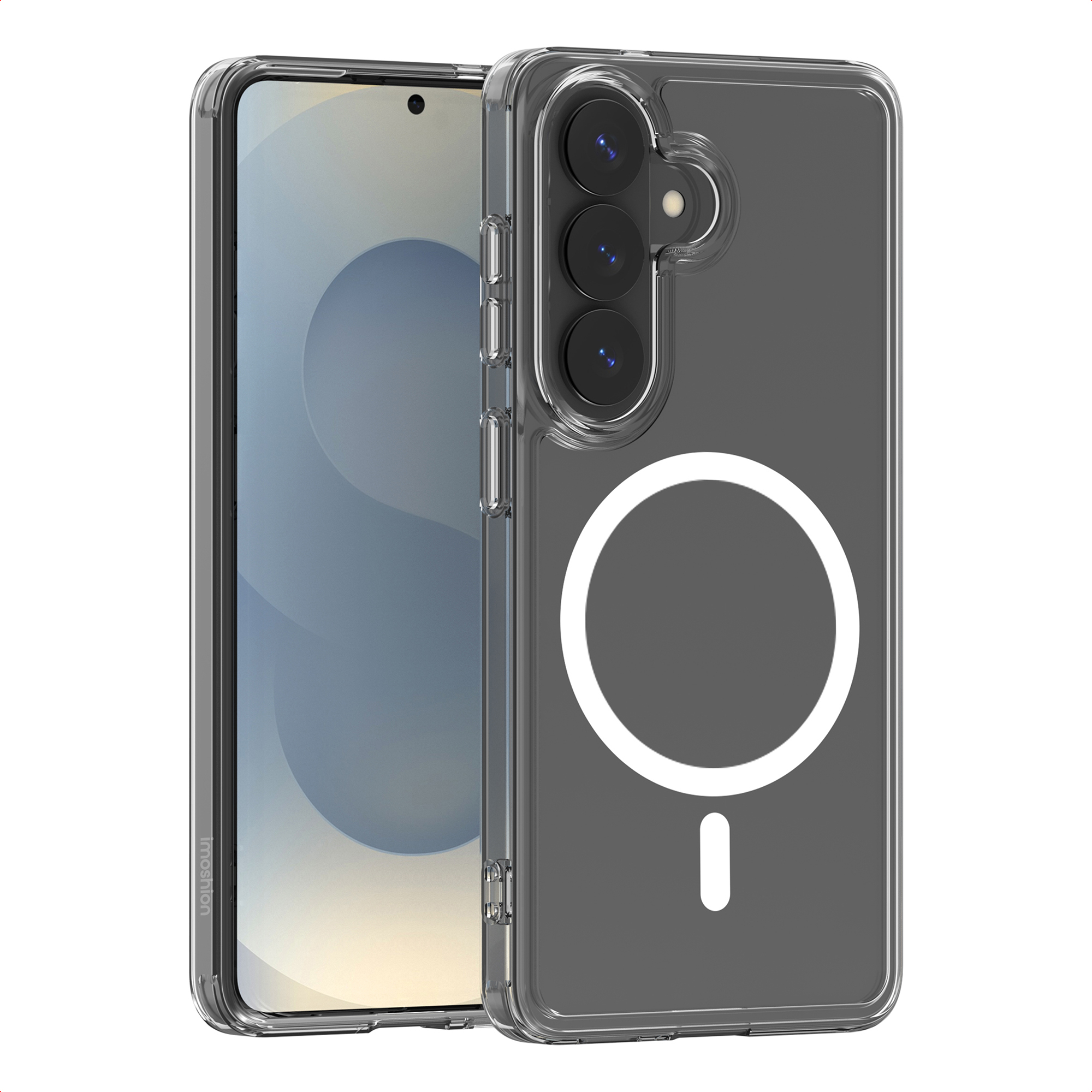 imoshion Protective Back Cover mit MagSafe für das Samsung Galaxy S26 - Transparent
