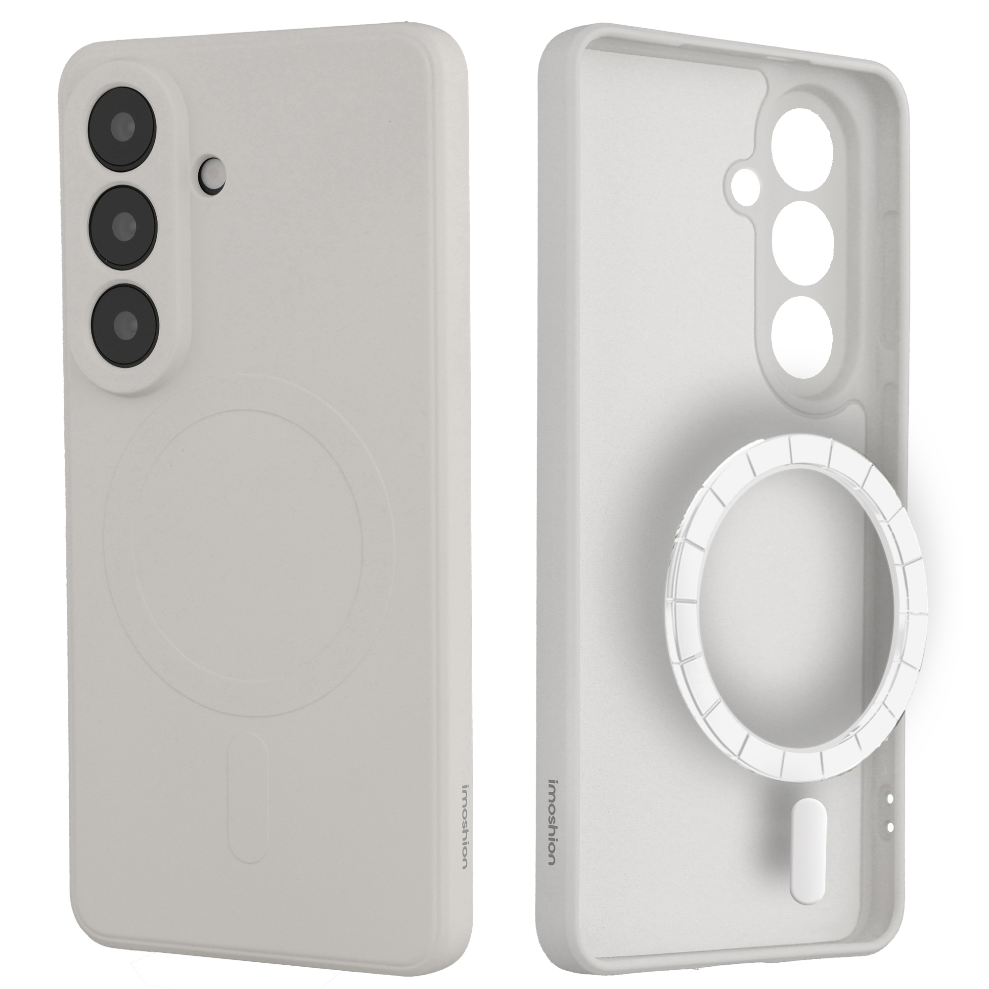 imoshion Color Back Cover mit MagSafe für das Samsung Galaxy S26 - Beige