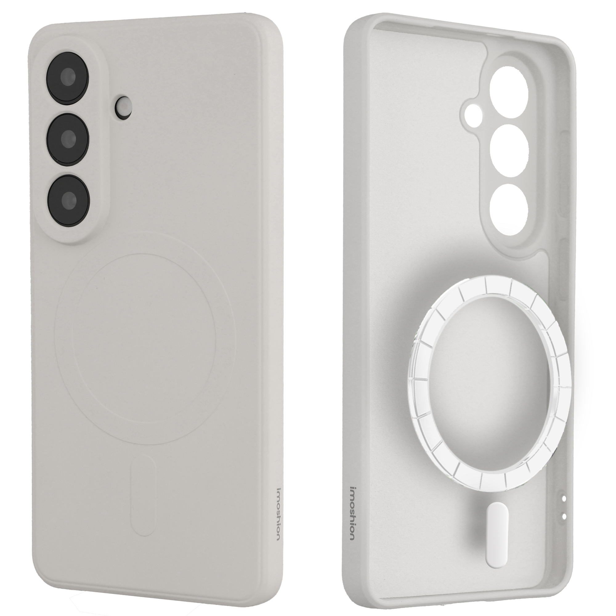 imoshion Color Back Cover mit MagSafe für das Samsung Galaxy S26 Plus - Beige
