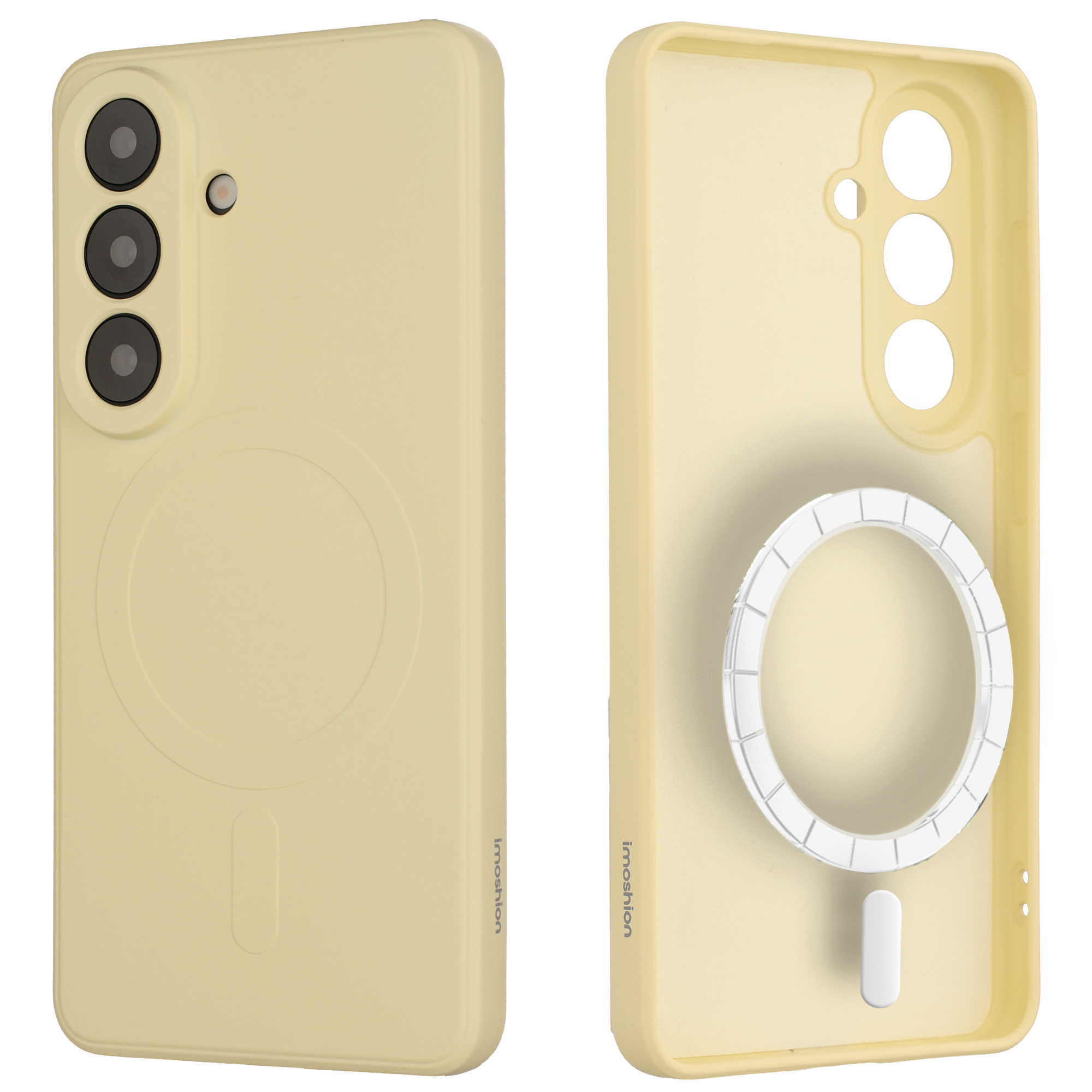 imoshion Color Back Cover mit MagSafe für das Samsung Galaxy S26 Plus - Vanilla