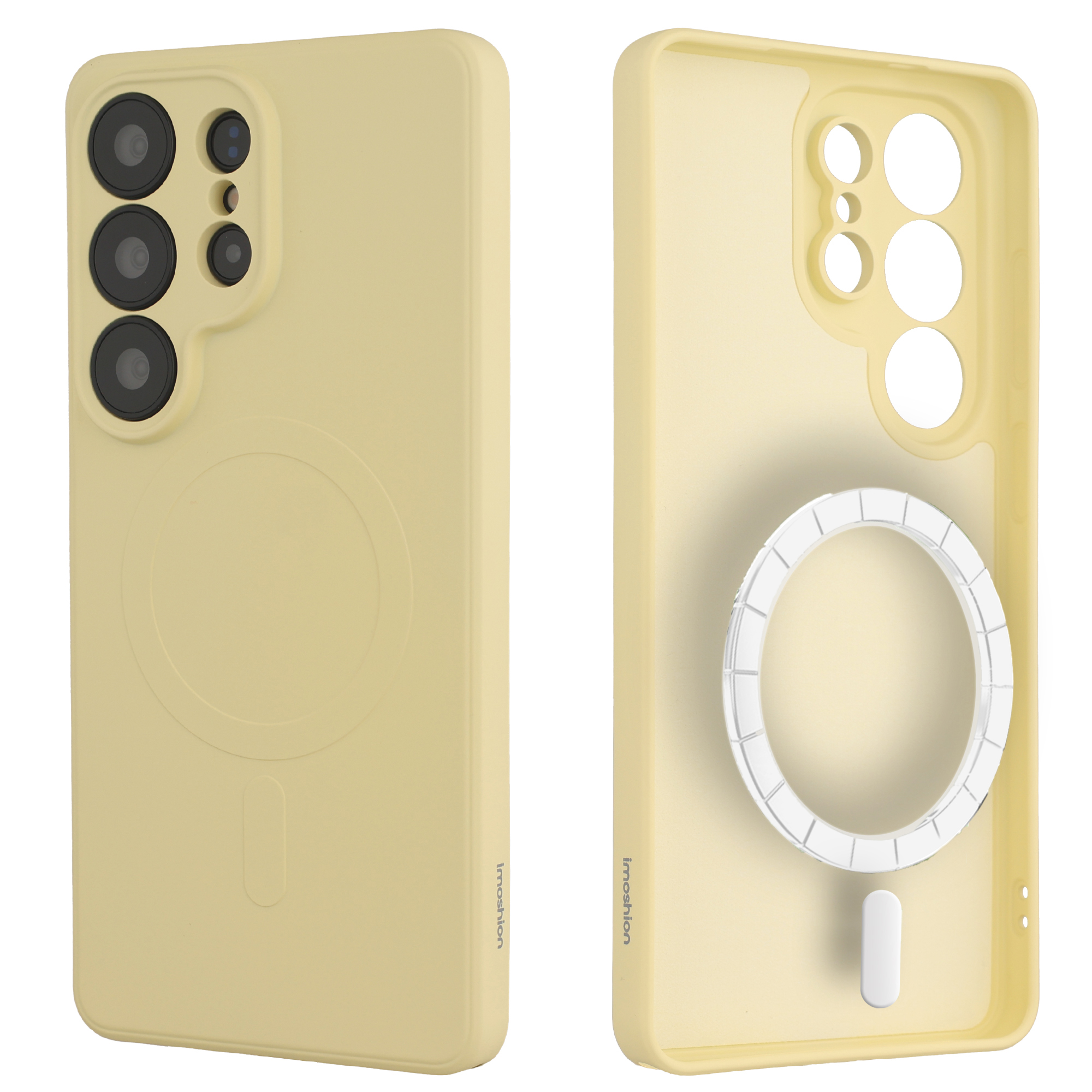 imoshion Color Back Cover mit MagSafe für das Samsung Galaxy S26 Ultra - Vanilla