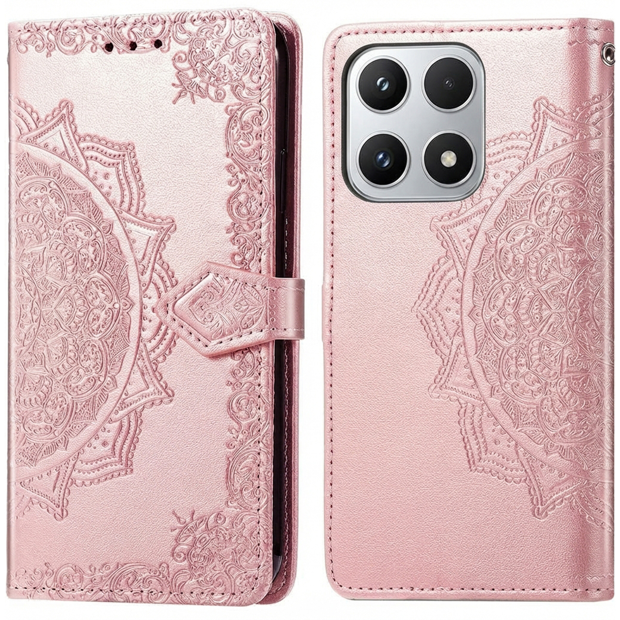 imoshion Mandala Klapphülle für das Xiaomi 17 - Rose Gold