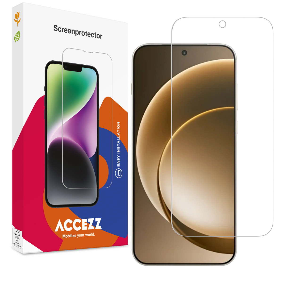 Accezz Screen Protector aus gehärtetem Glas für das OnePlus 15