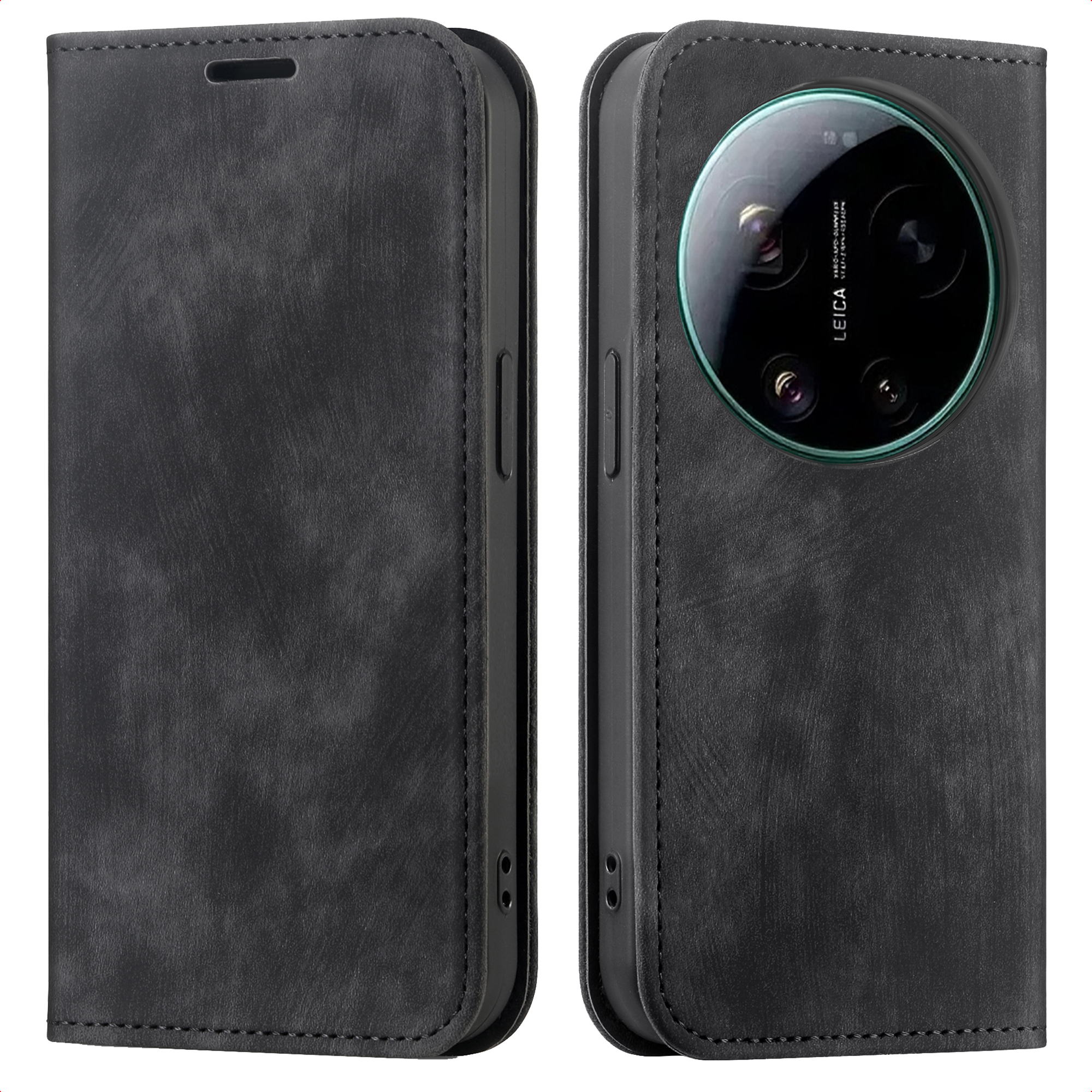 imoshion Slim Klapphülle für das Xiaomi 17 Ultra - Schwarz