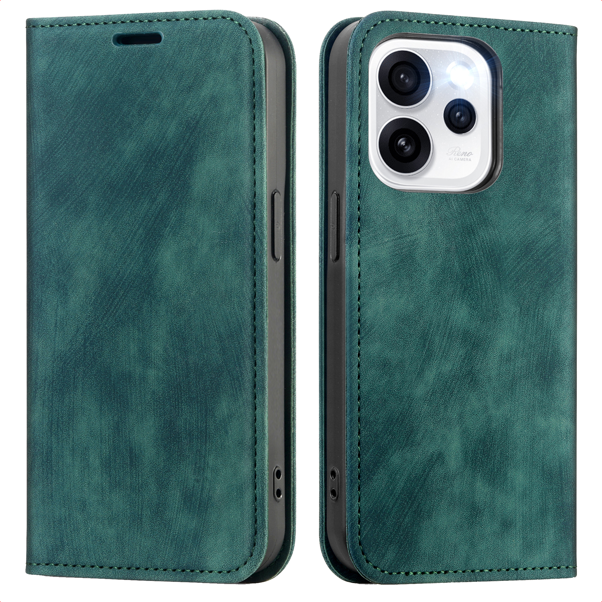 imoshion Slim Klapphülle für das Oppo Reno15 Pro (5G) - Grün