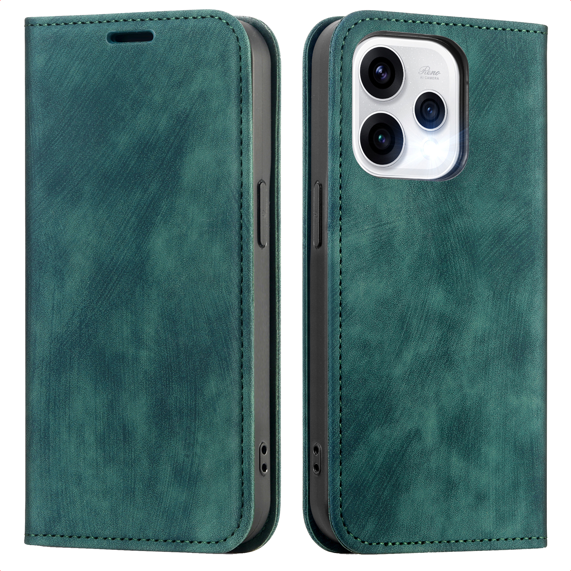imoshion Slim Klapphülle für das Oppo Reno15 (5G) - Grün