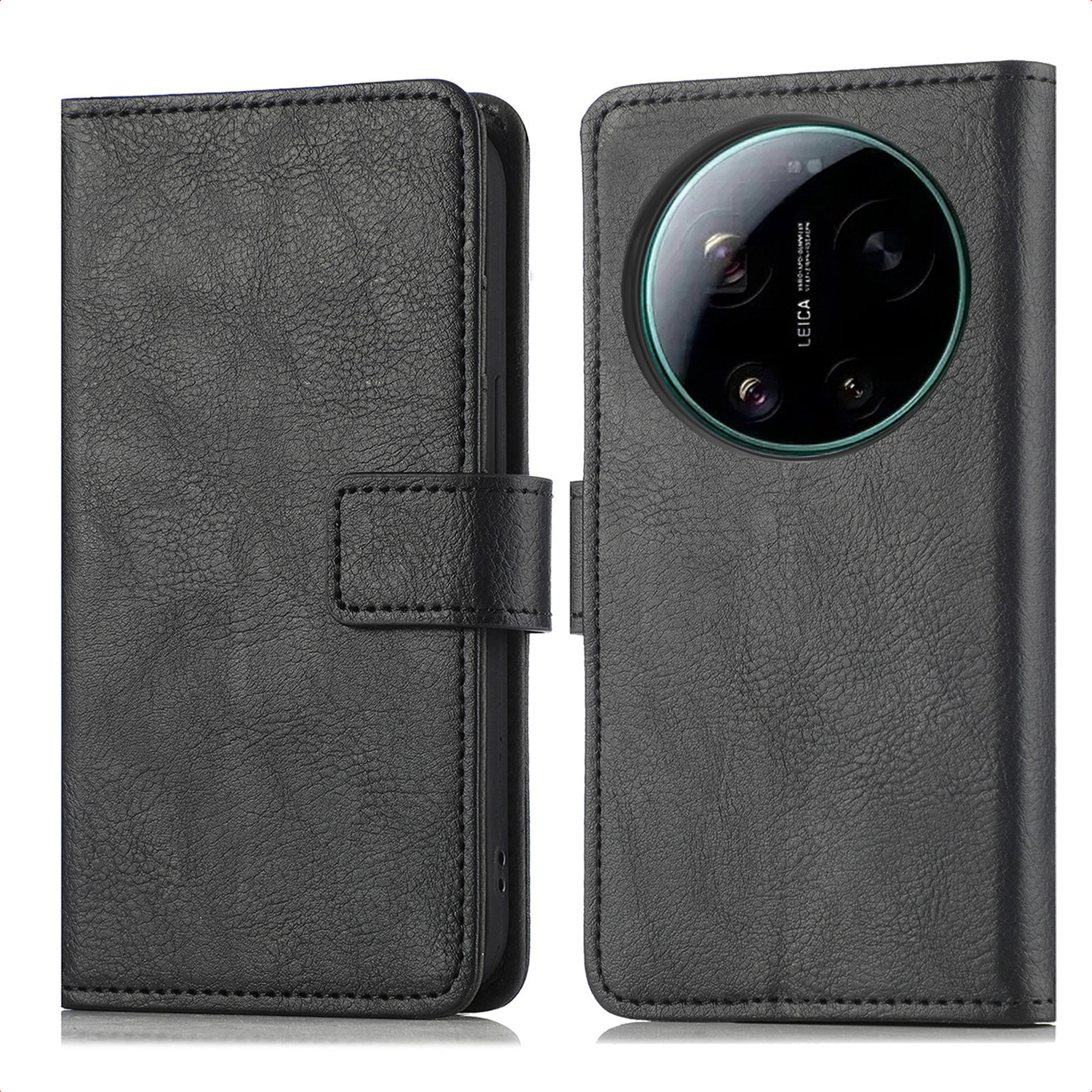 imoshion Luxuriöse Klapphülle für das Xiaomi 17 Ultra - Schwarz