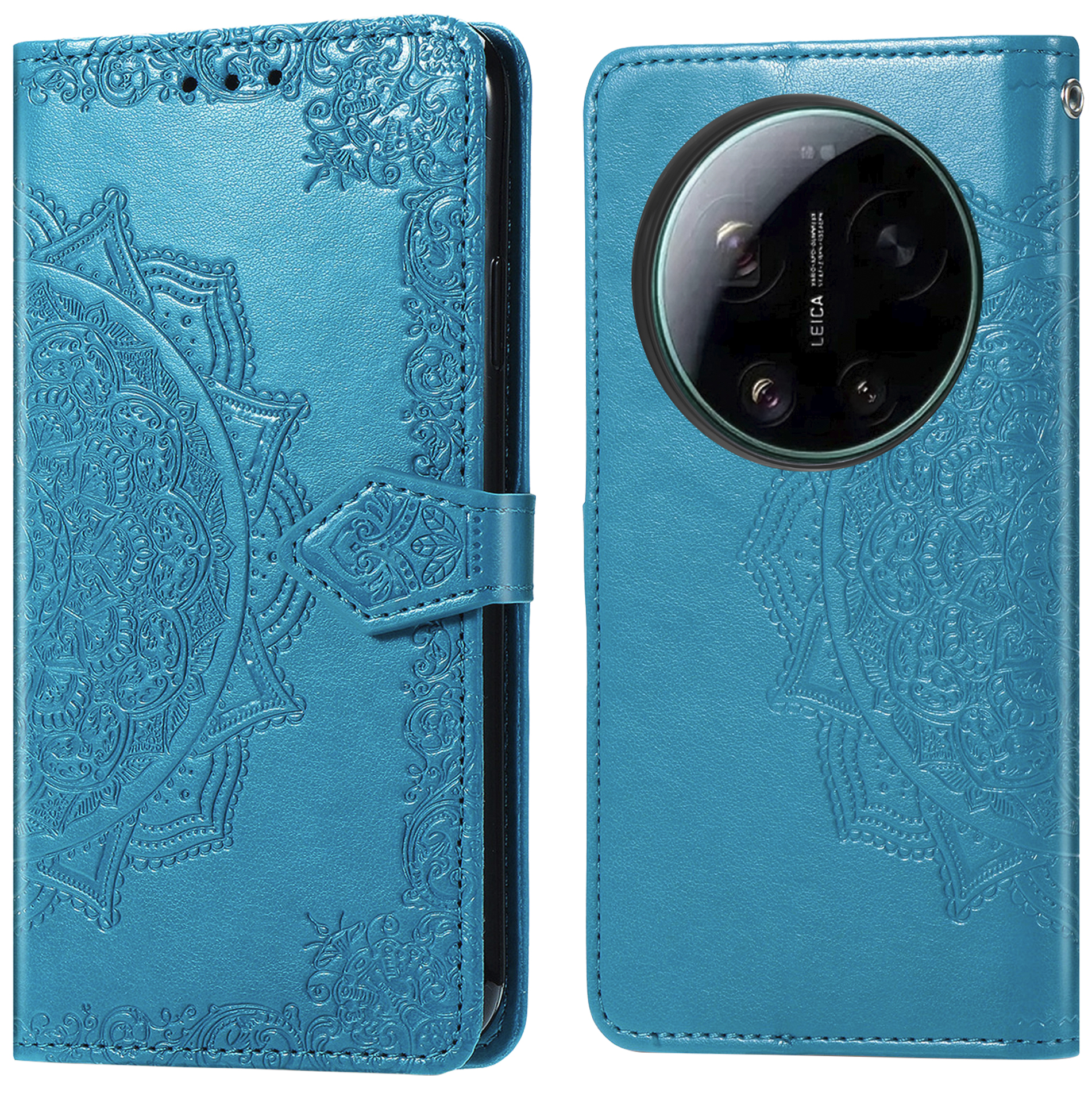 imoshion Mandala Klapphülle für das Xiaomi 17 Ultra - Türkis