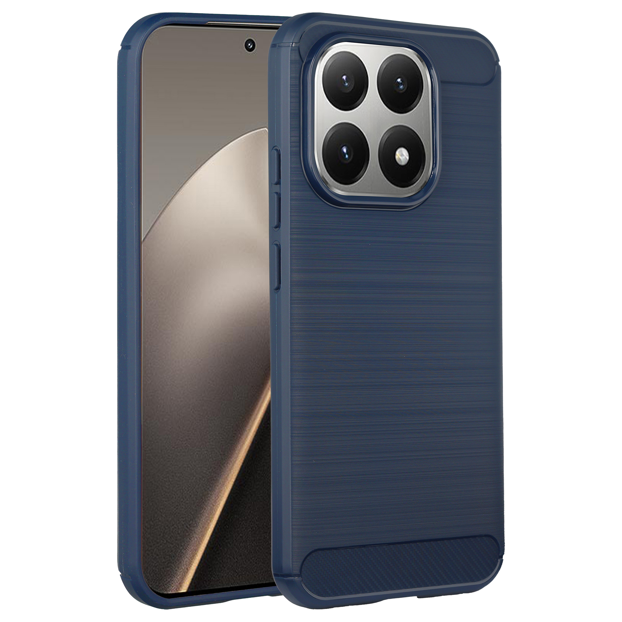 imoshion Brushed Back Cover für das Xiaomi 15T - Dunkelblau