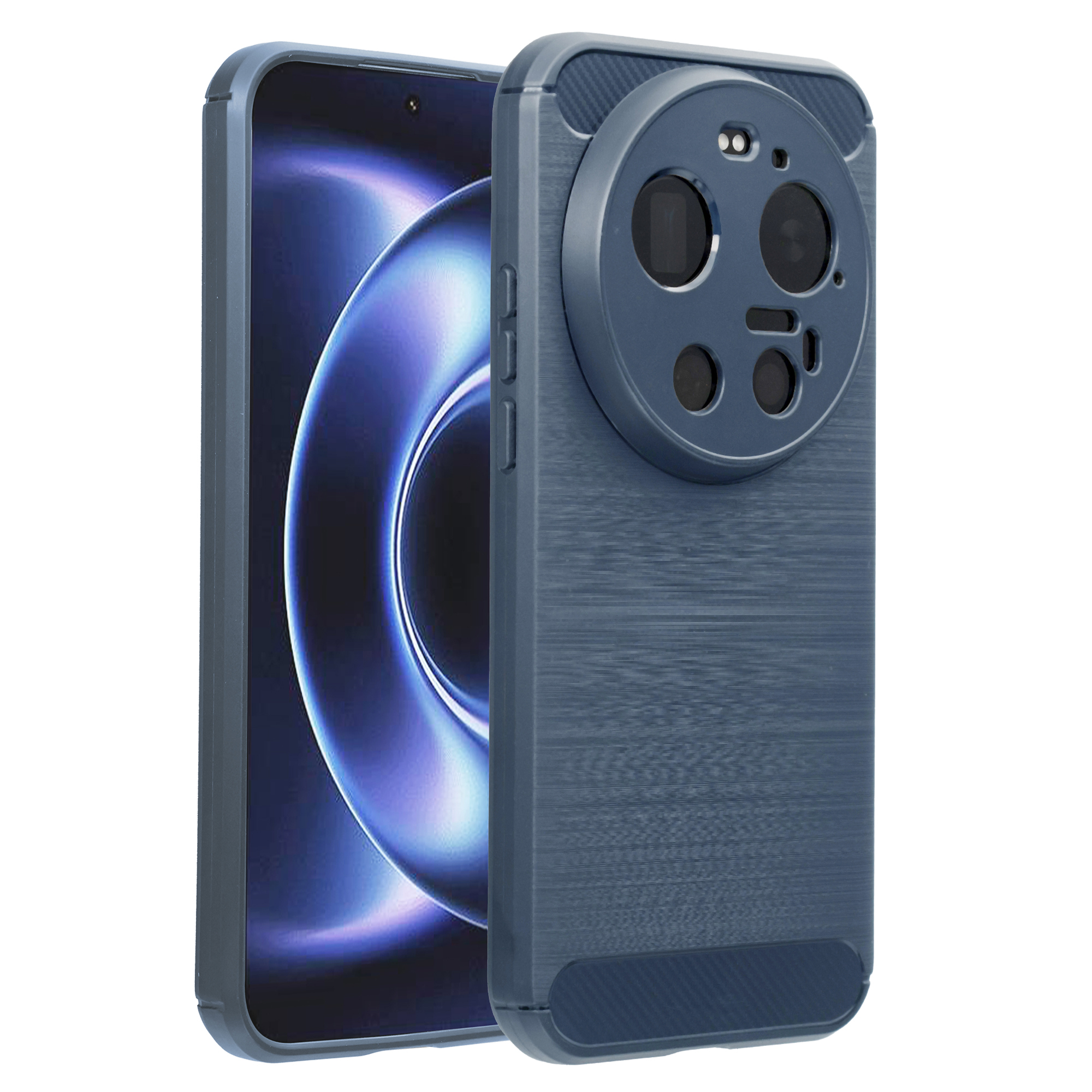 imoshion Brushed Back Cover für das Xiaomi 17 Ultra - Dunkelblau