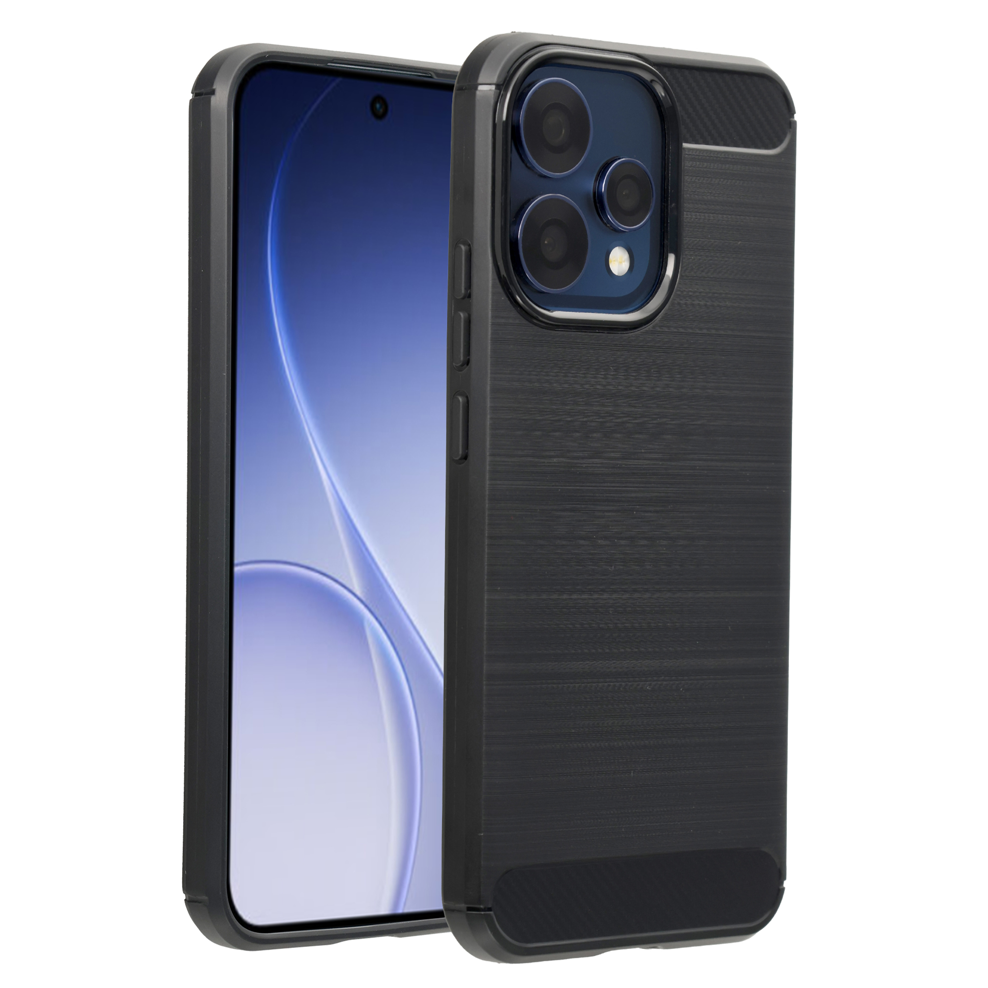 imoshion Brushed Back Cover für das Oppo Reno15 (5G) - Schwarz