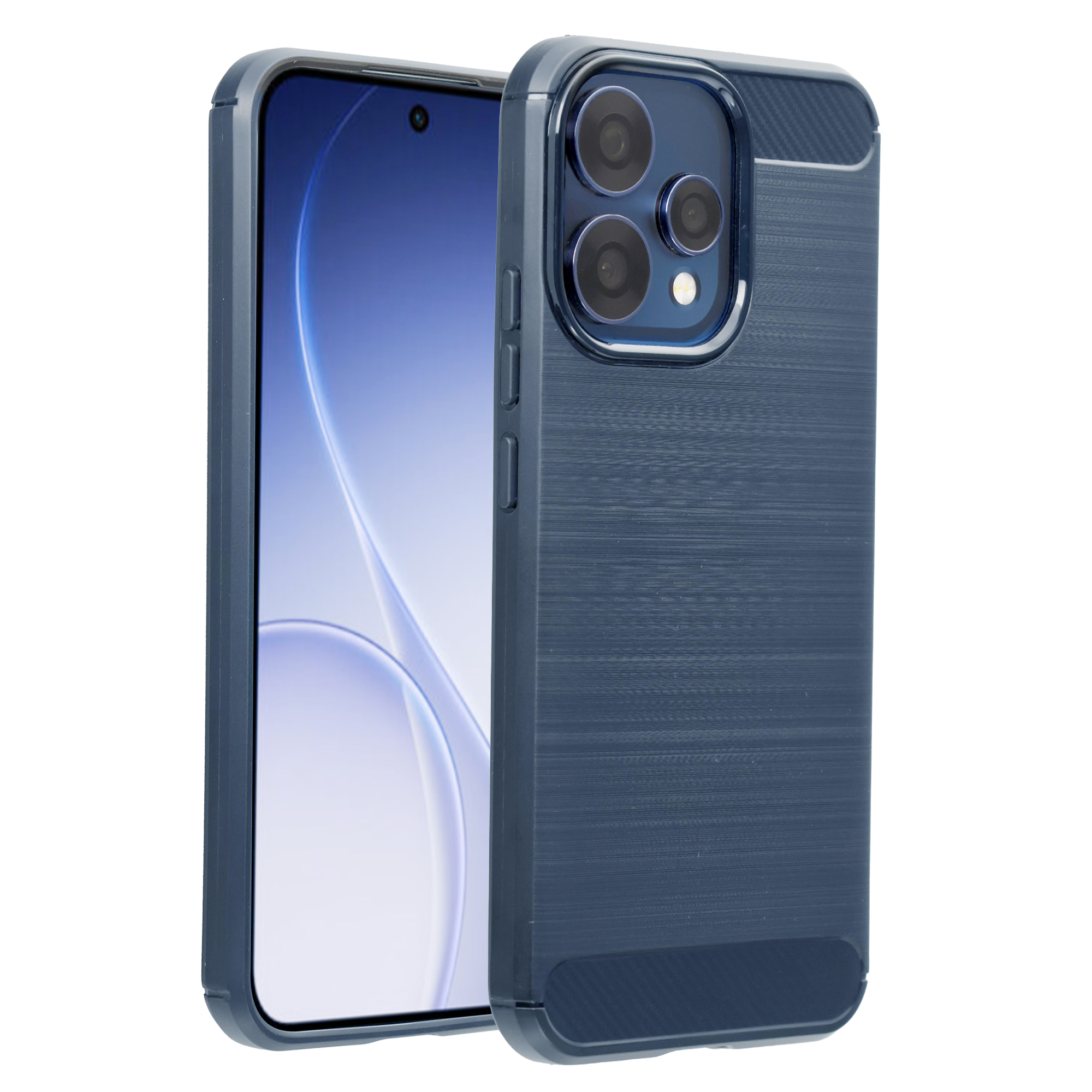 imoshion Brushed Back Cover für das Oppo Reno15 (5G) - Dunkelblau