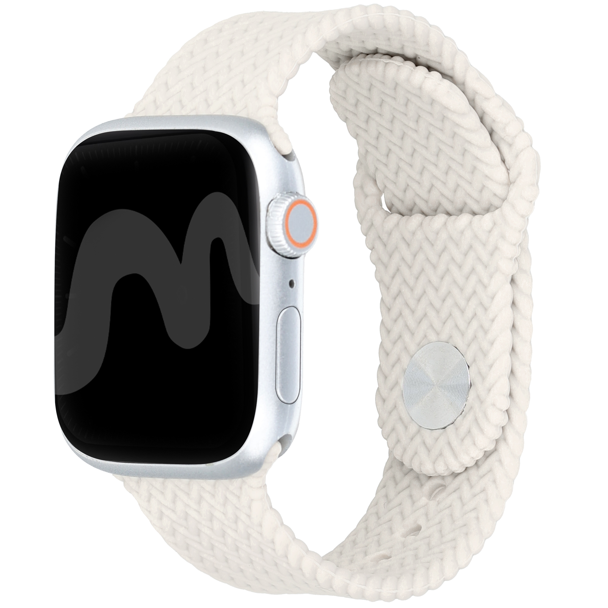 imoshion Geflochtenes Silikonarmband für Apple Watch | 38/40/41/42 mm - Polarstern