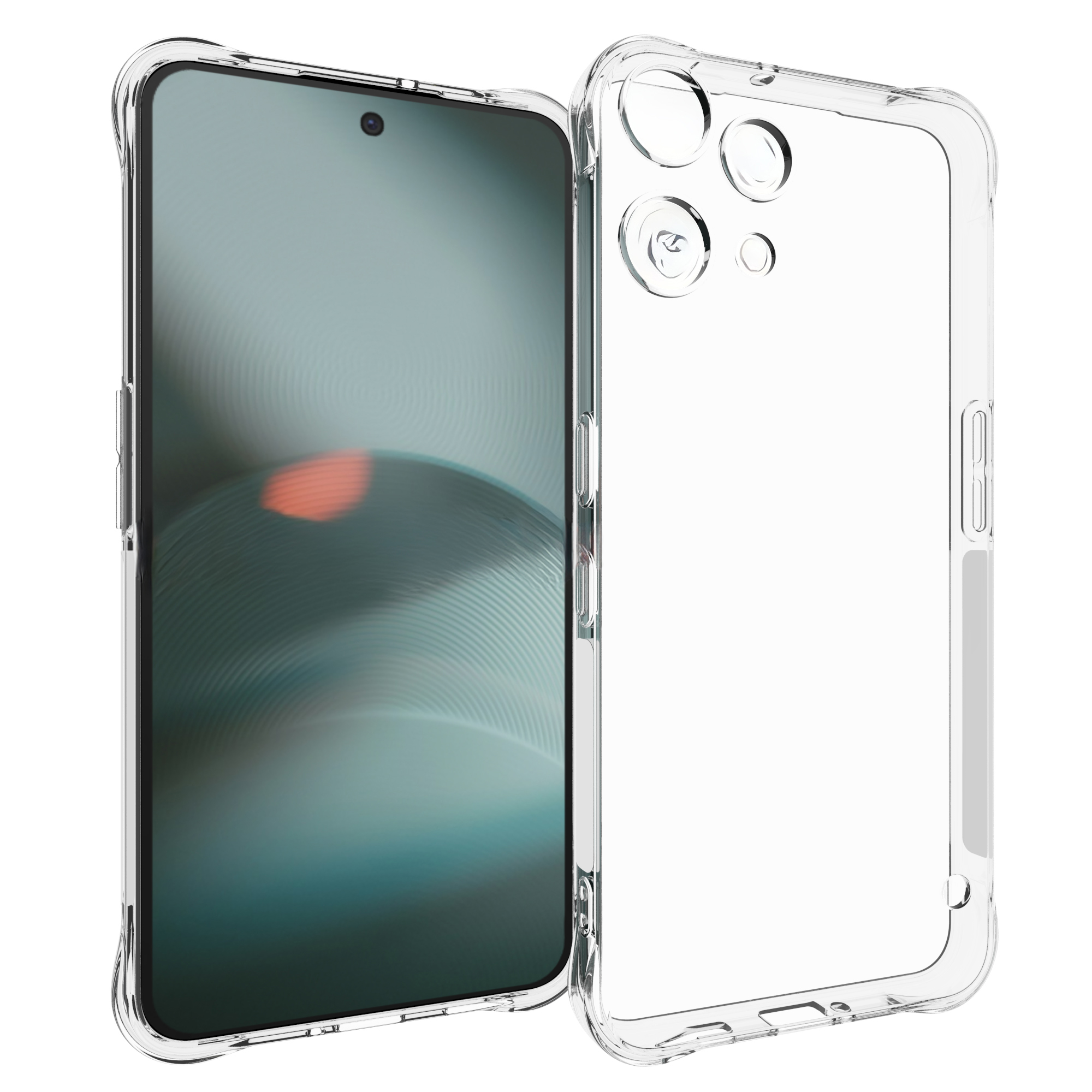 imoshion Shockproof Case für das Nothing Phone (3a) Lite - Transparent