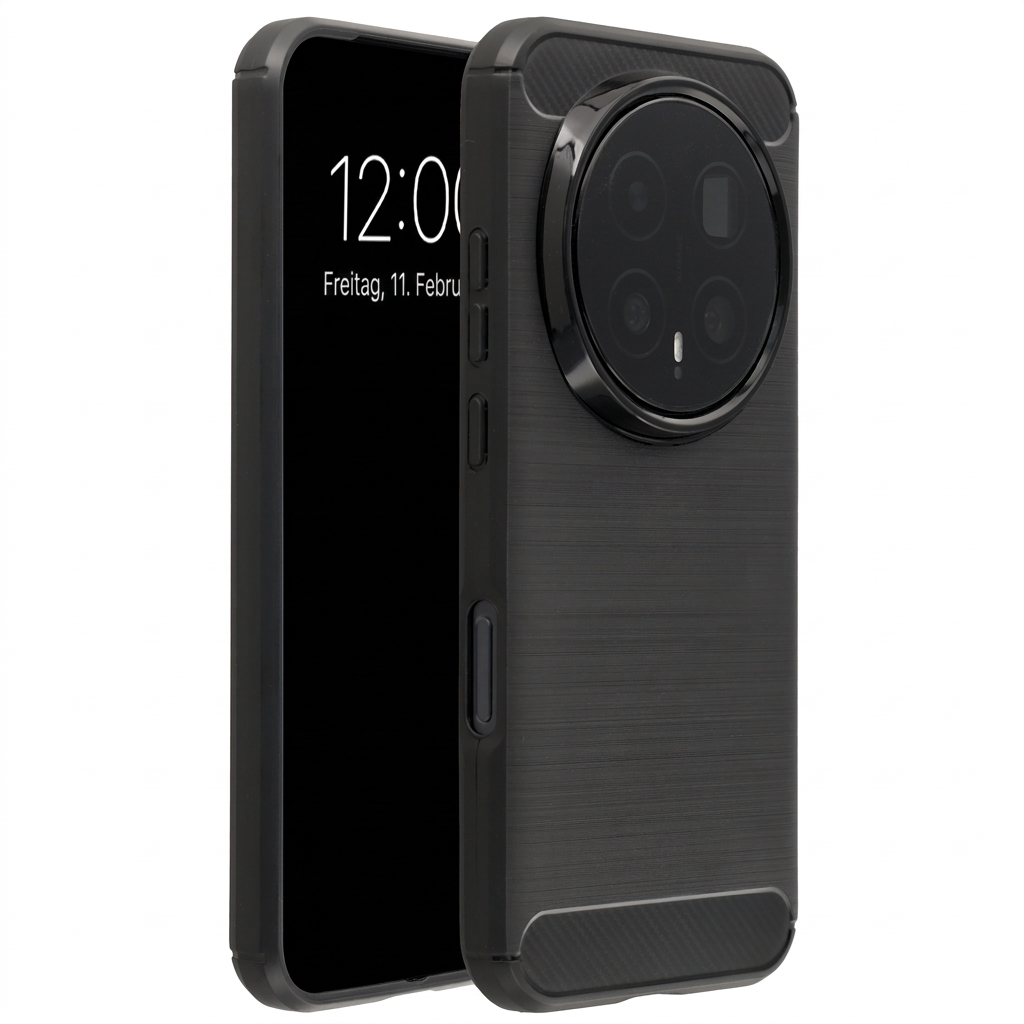 imoshion Brushed Back Cover für das Honor Magic8 Pro - Schwarz