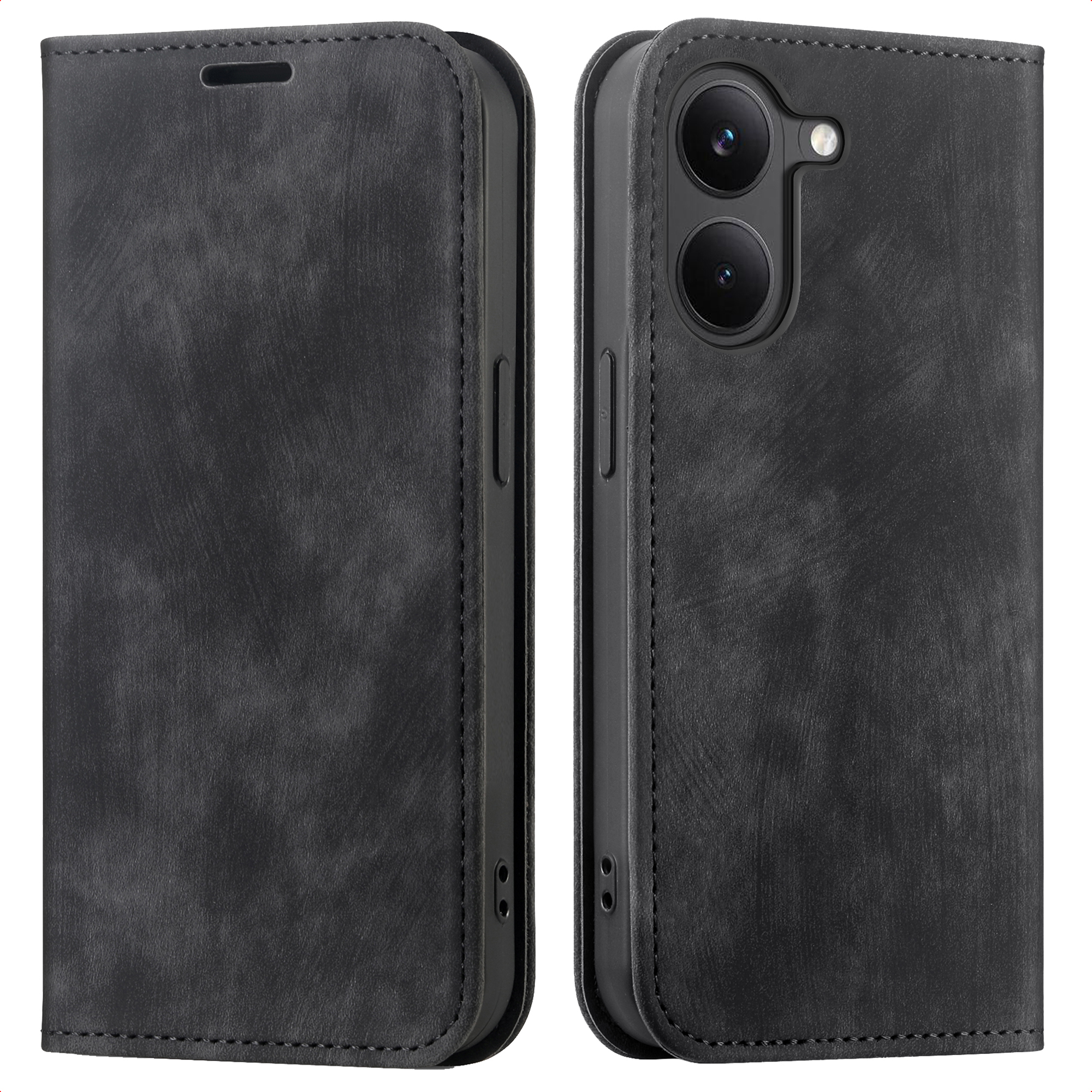 imoshion Slim Klapphülle für das Xiaomi Poco X8 Pro - Schwarz
