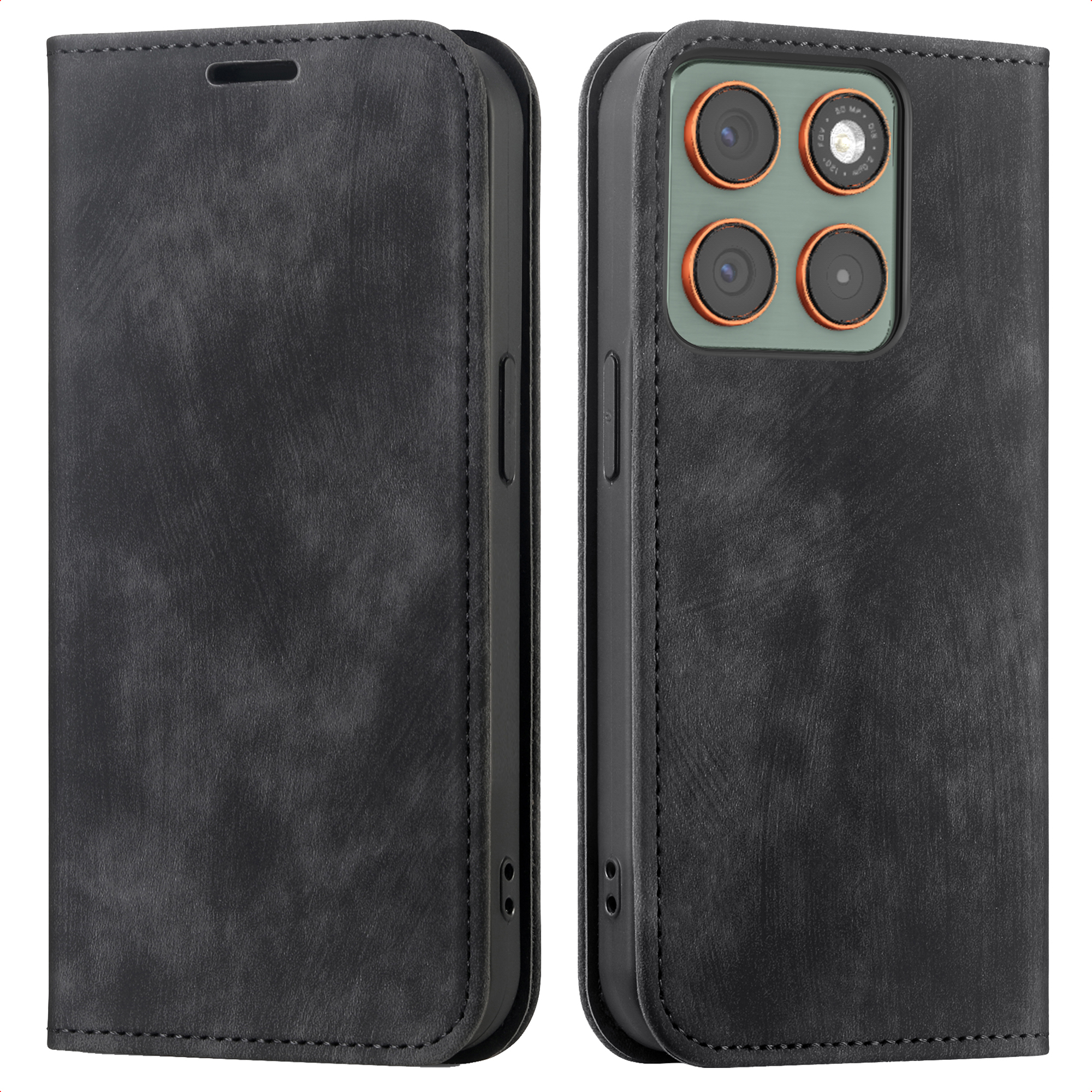 imoshion Slim Klapphülle für das Motorola Edge 70 - Schwarz