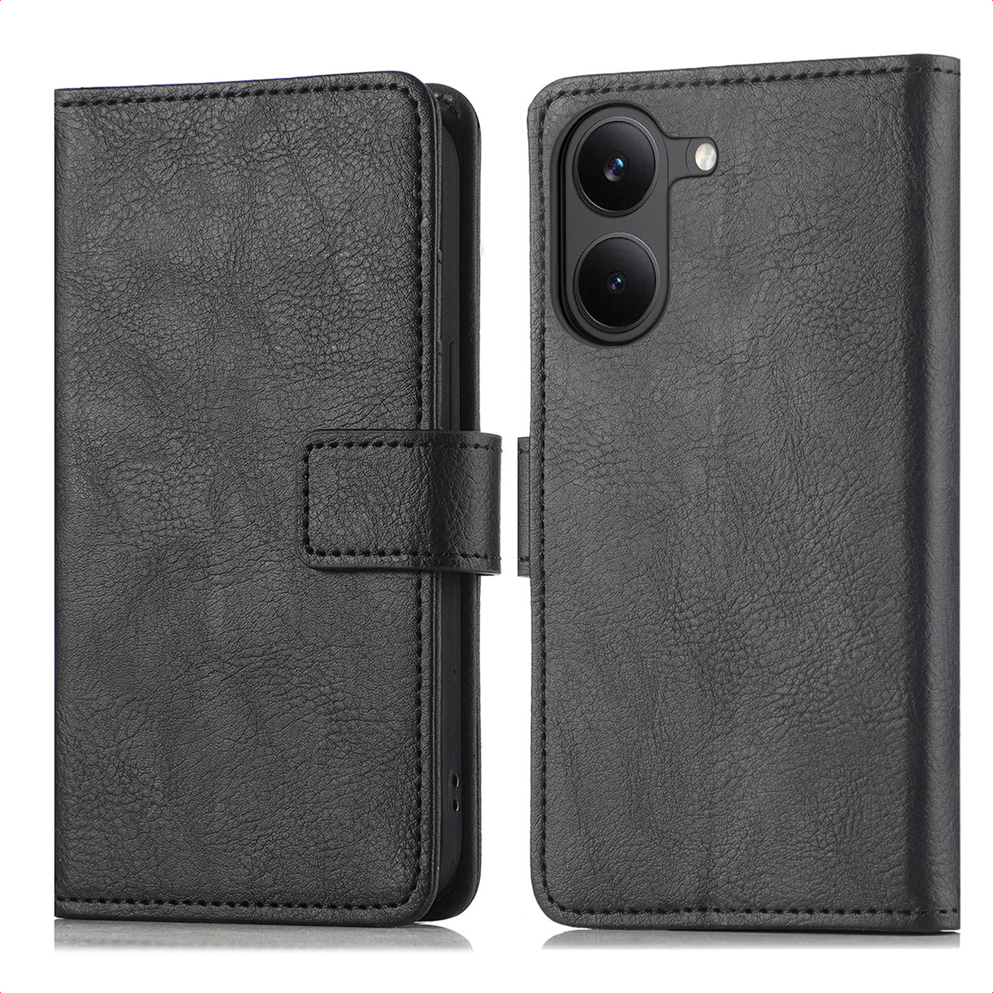 imoshion Luxuriöse Klapphülle für das Xiaomi Poco X8 Pro - Schwarz