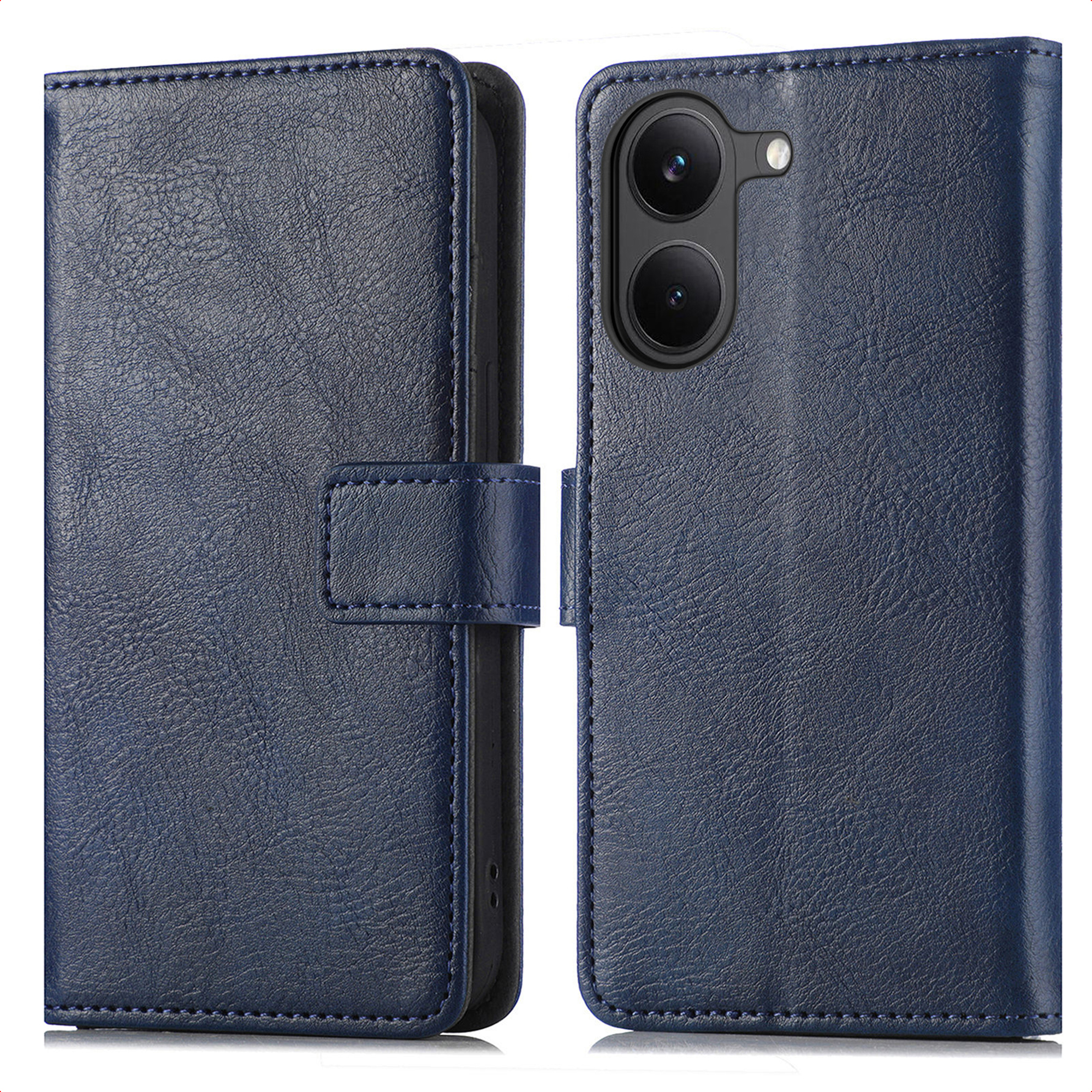 imoshion Luxuriöse Klapphülle für das Xiaomi Poco X8 Pro - Dunkelblau