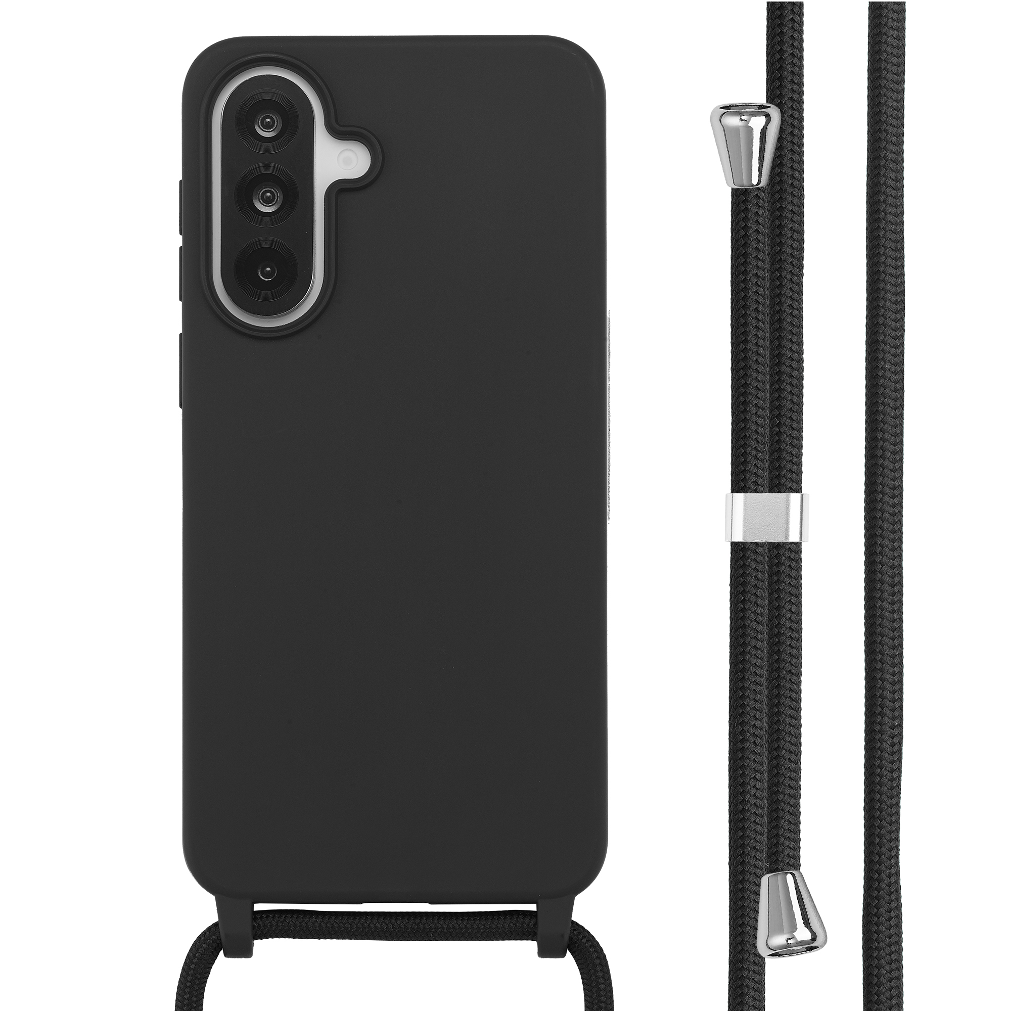 imoshion SilikonHülle mit Band für das Samsung Galaxy A37 (5G) - Schwarz