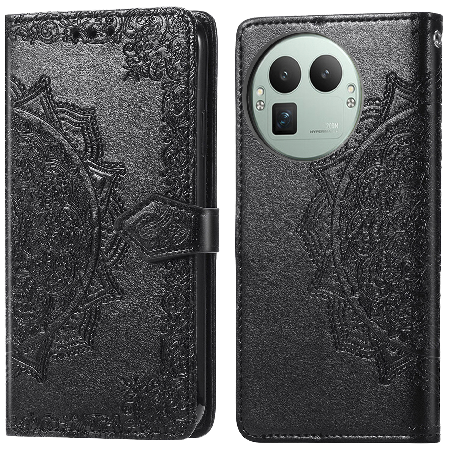 imoshion Mandala Klapphülle für das Realme GT 8 Pro - Schwarz