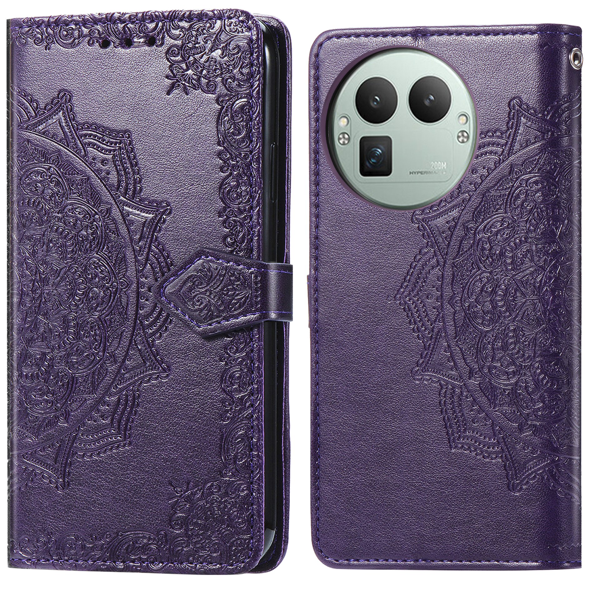 imoshion Mandala Klapphülle für das Realme GT 8 Pro - Violett