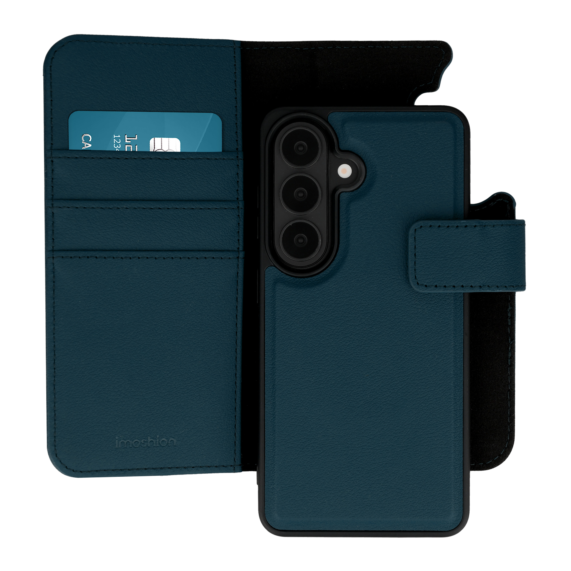 imoshion Herausnehmbare 2-in-1 Luxus-Bookcase für das Samsung Galaxy S26 - Blau